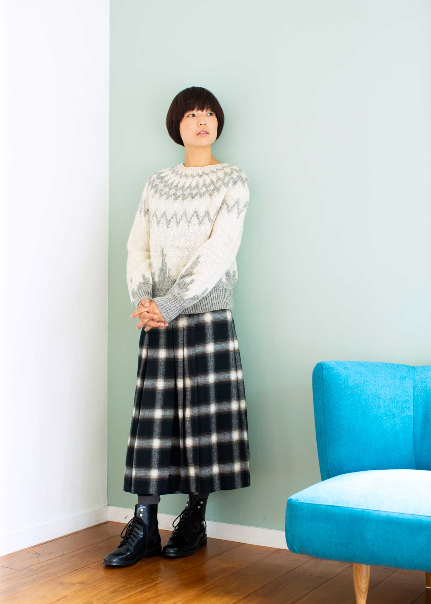 身長:165cm 着用サイズ:M