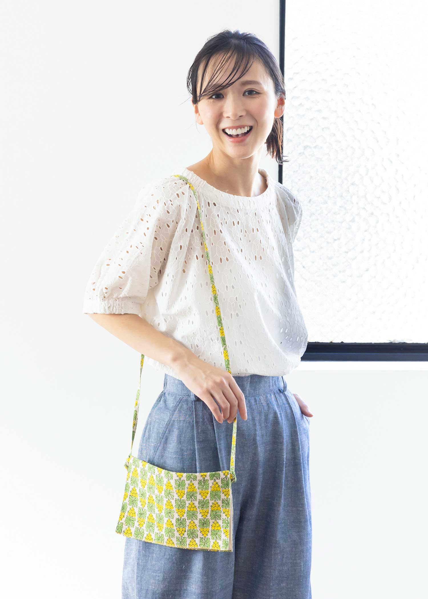 V&A ブロックプリント3WAYポシェット