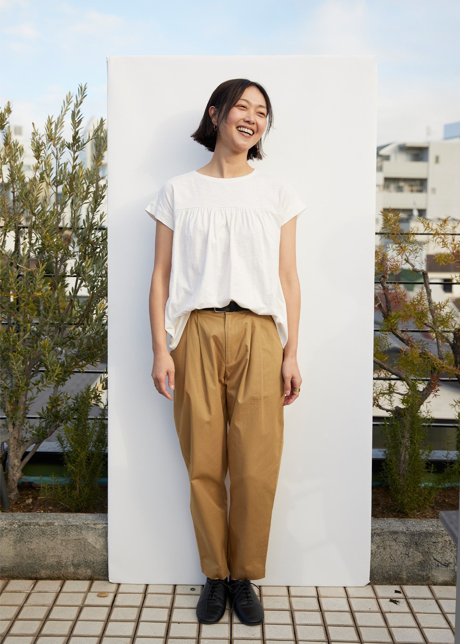 身長:170cm 着用サイズ:M