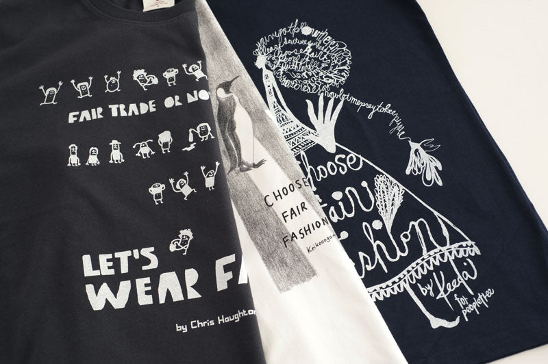Choose Fair Fashion ! - フェアトレード・ファッションを選ぼう！ 寄付つきTシャツ予約受付スタート！