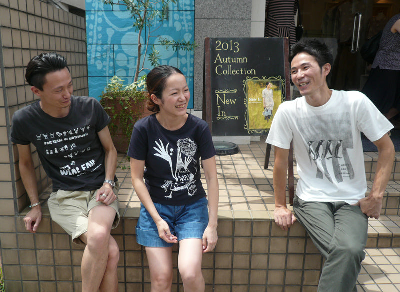Choose Fair Fashion！！  寄付付きTシャツ　もうすぐ販売終了！