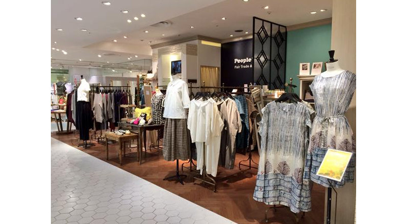ピープル・ツリー 池袋東武店が１周年を迎えます！