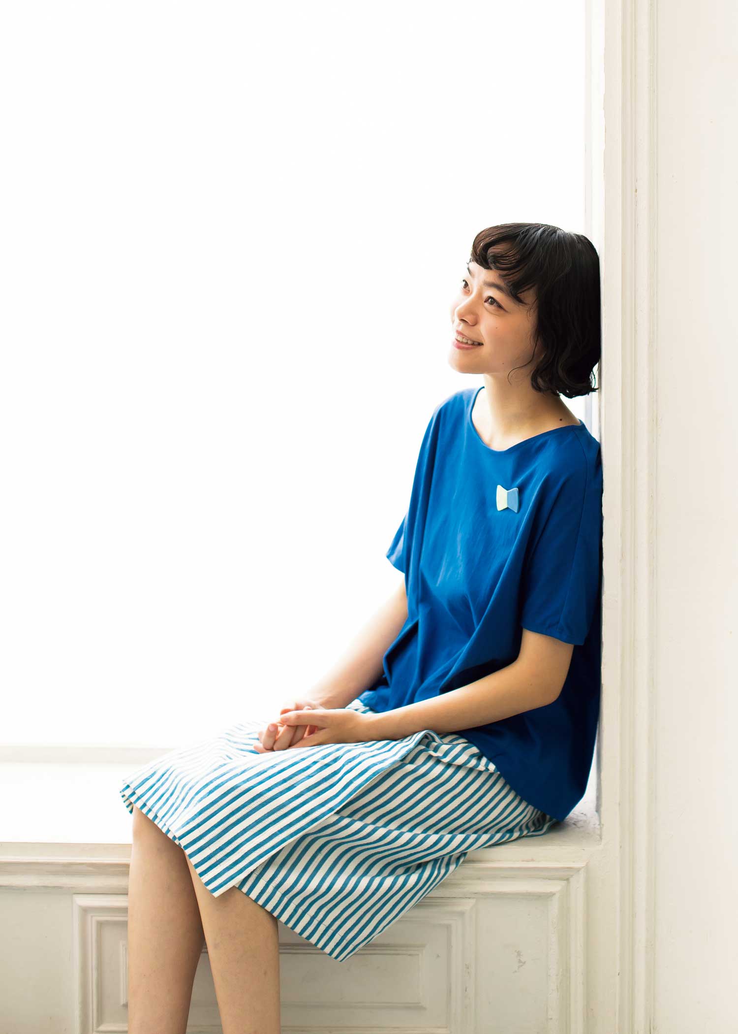 身長：165cm　着用サイズ：M