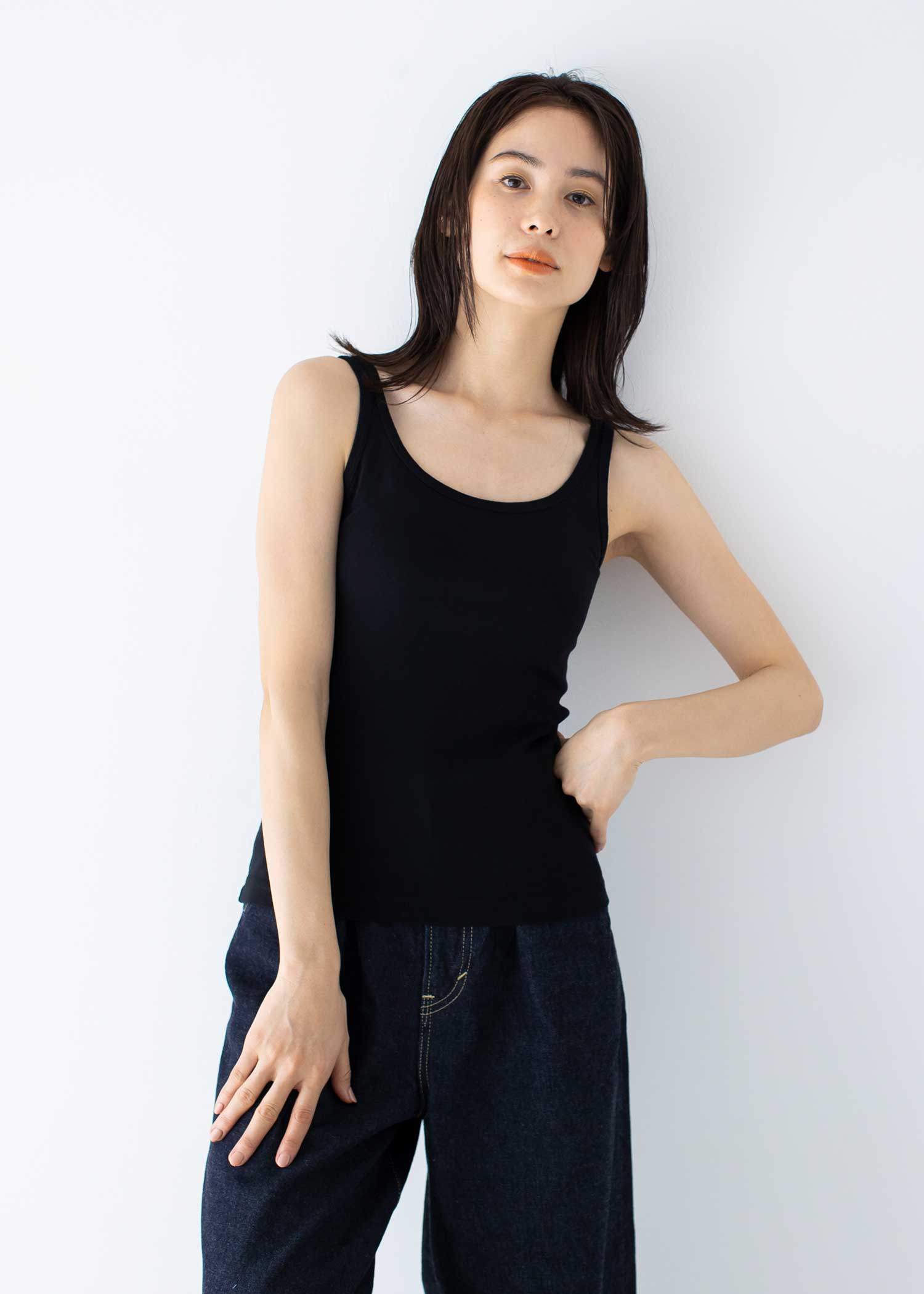 身長：167cm　着用サイズ：M