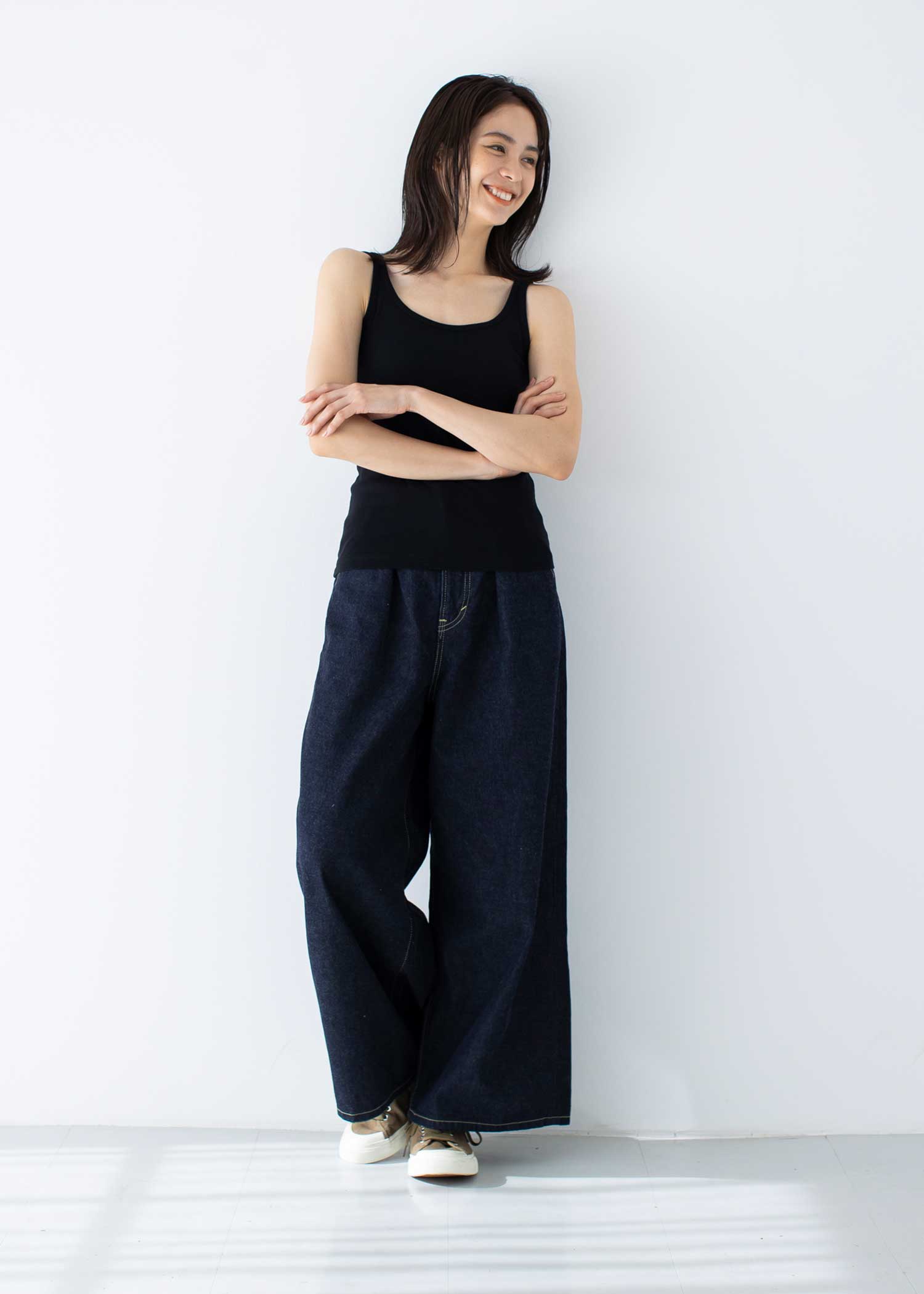 身長：167cm　着用サイズ：M