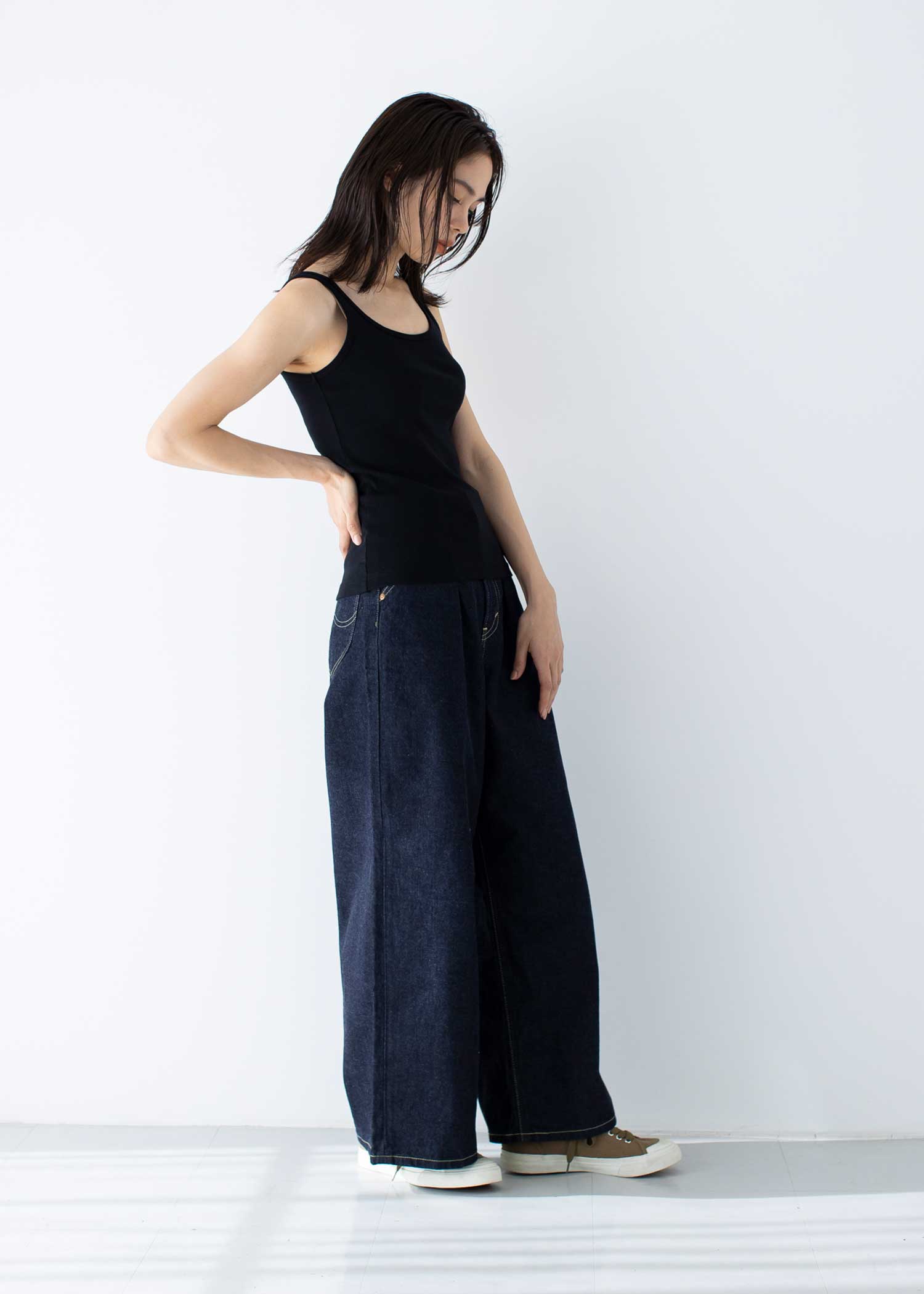 身長：167cm　着用サイズ：M