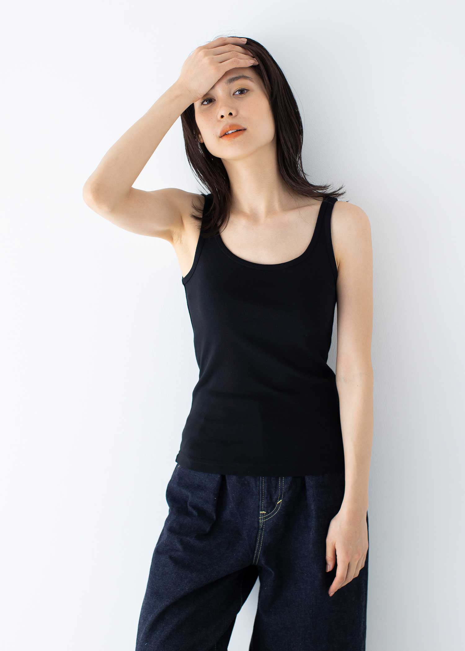 身長：167cm　着用サイズ：M