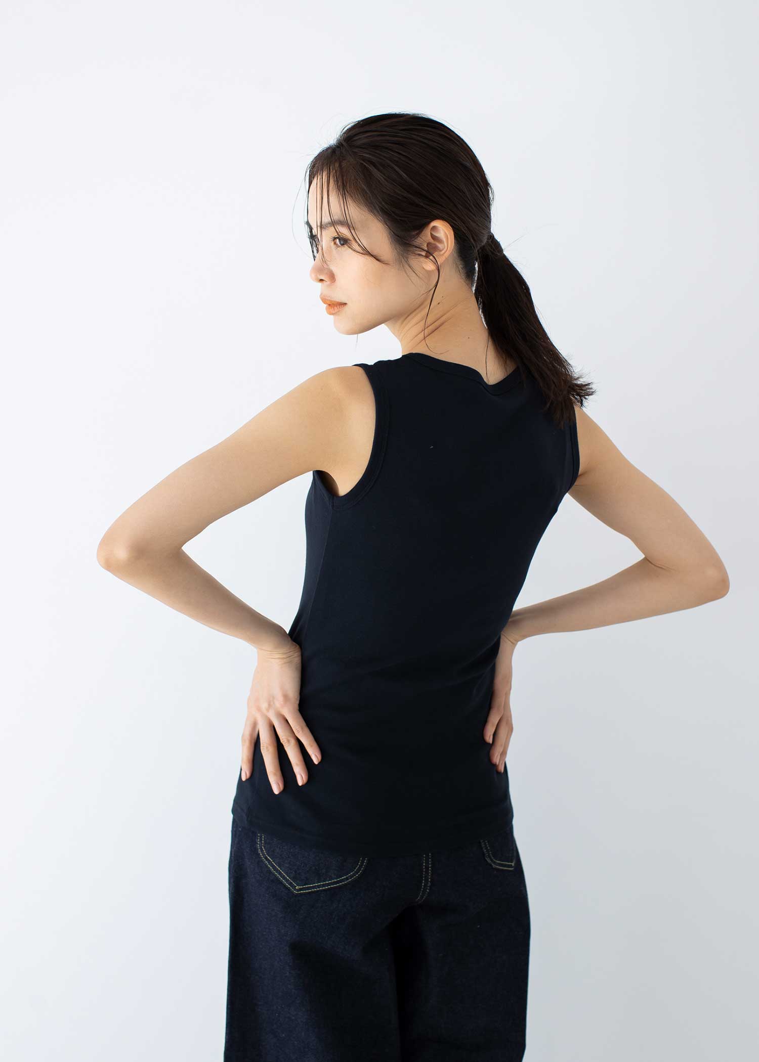 身長：167cm　着用サイズ：M