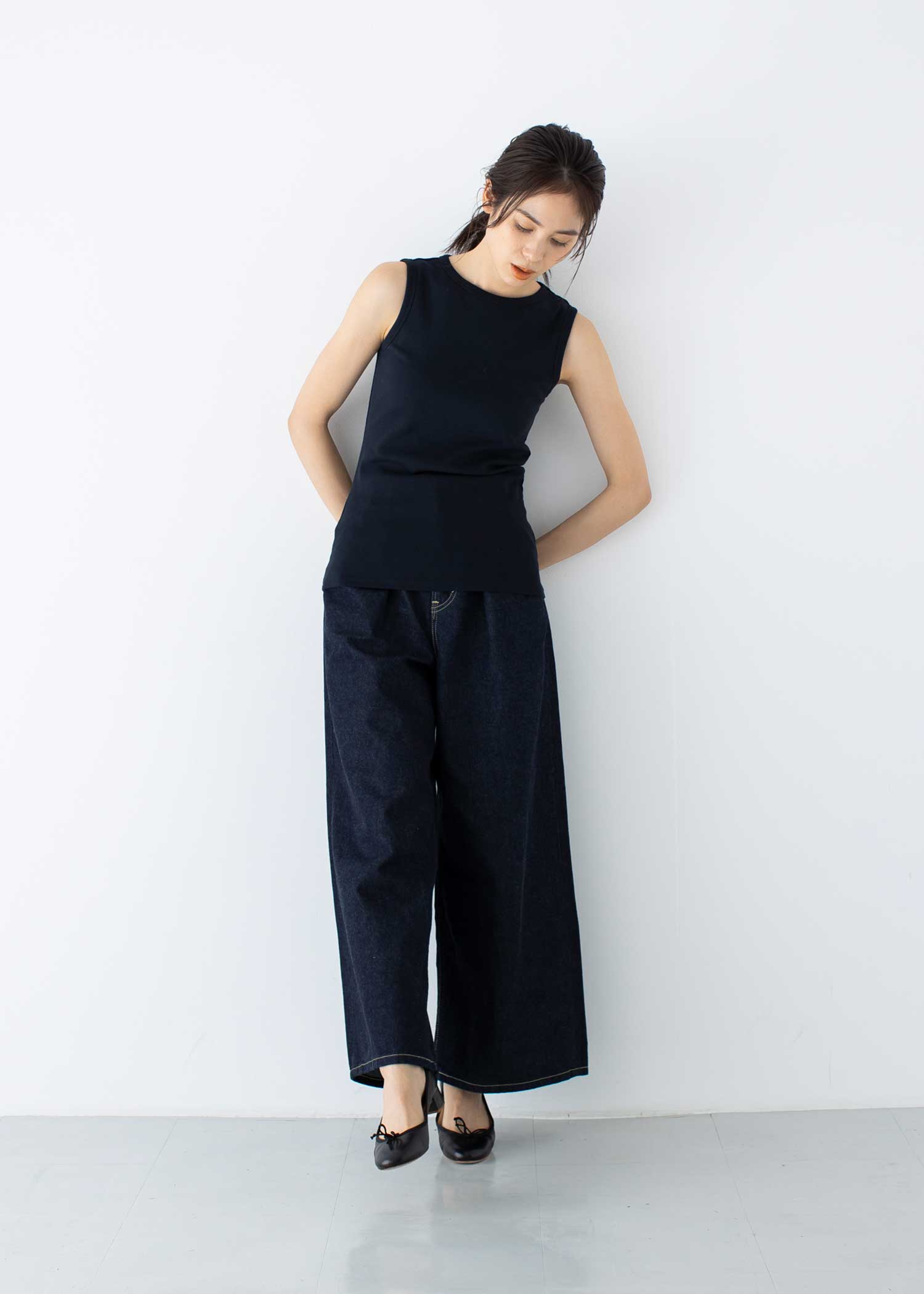 身長：167cm　着用サイズ：M