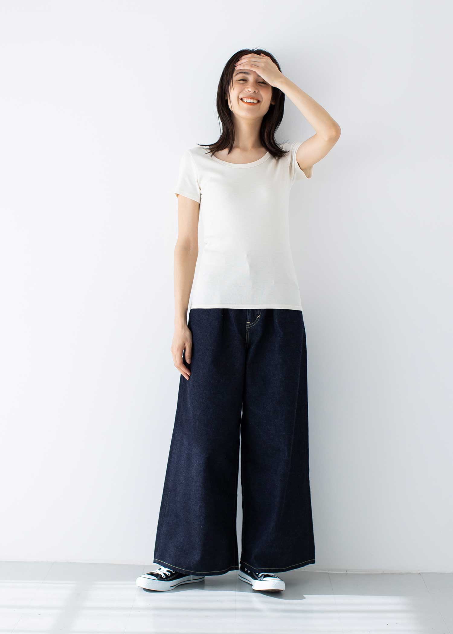 身長：167cm　着用サイズ：M