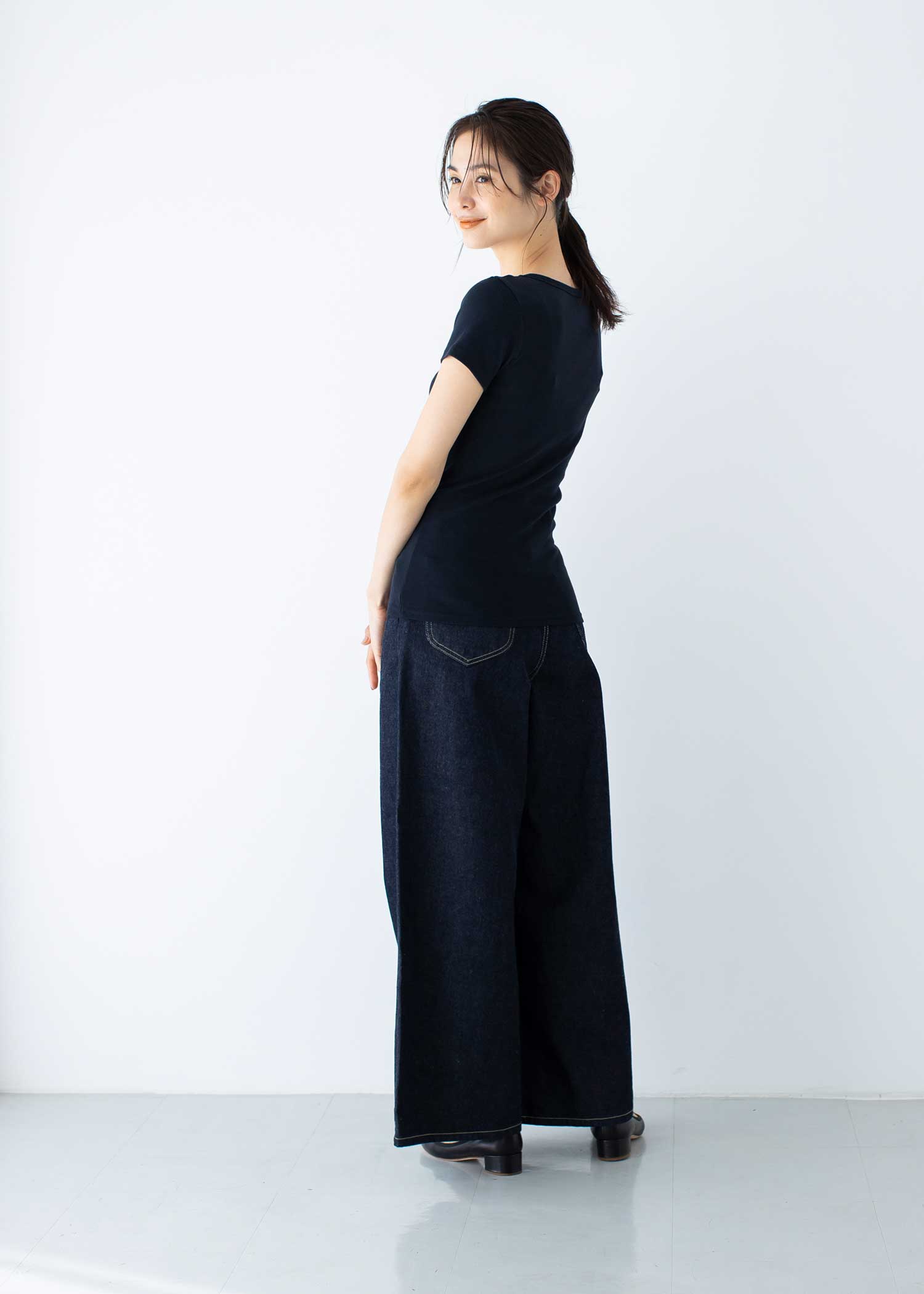 身長：167cm　着用サイズ：M