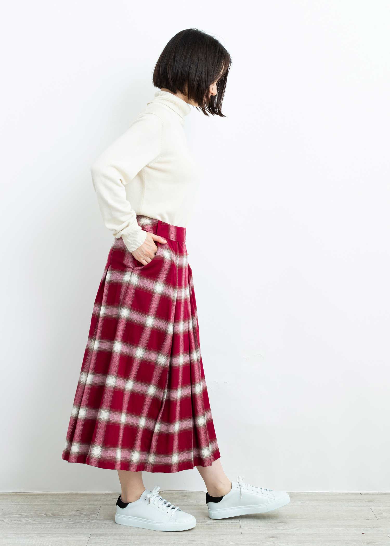 身長：160cm　着用サイズ：M