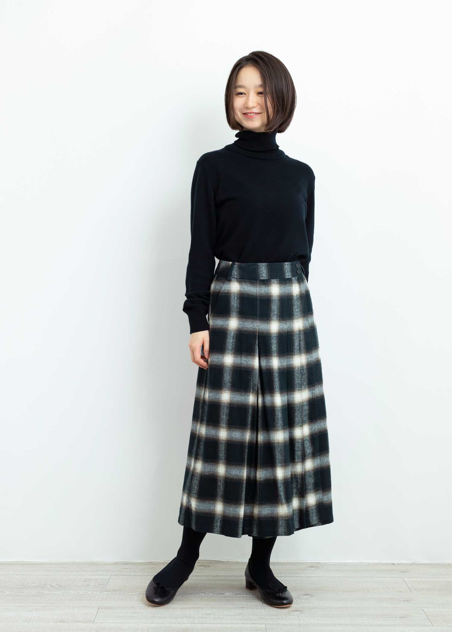 身長：160cm　着用サイズ：M