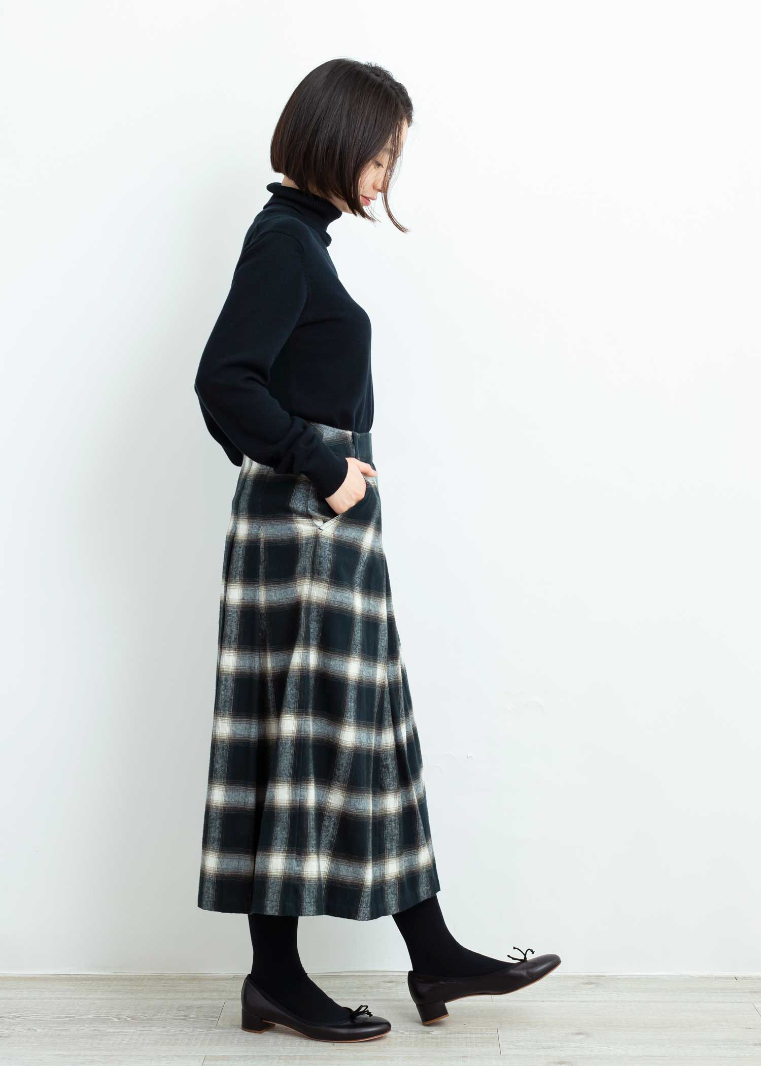 身長：160cm　着用サイズ：M