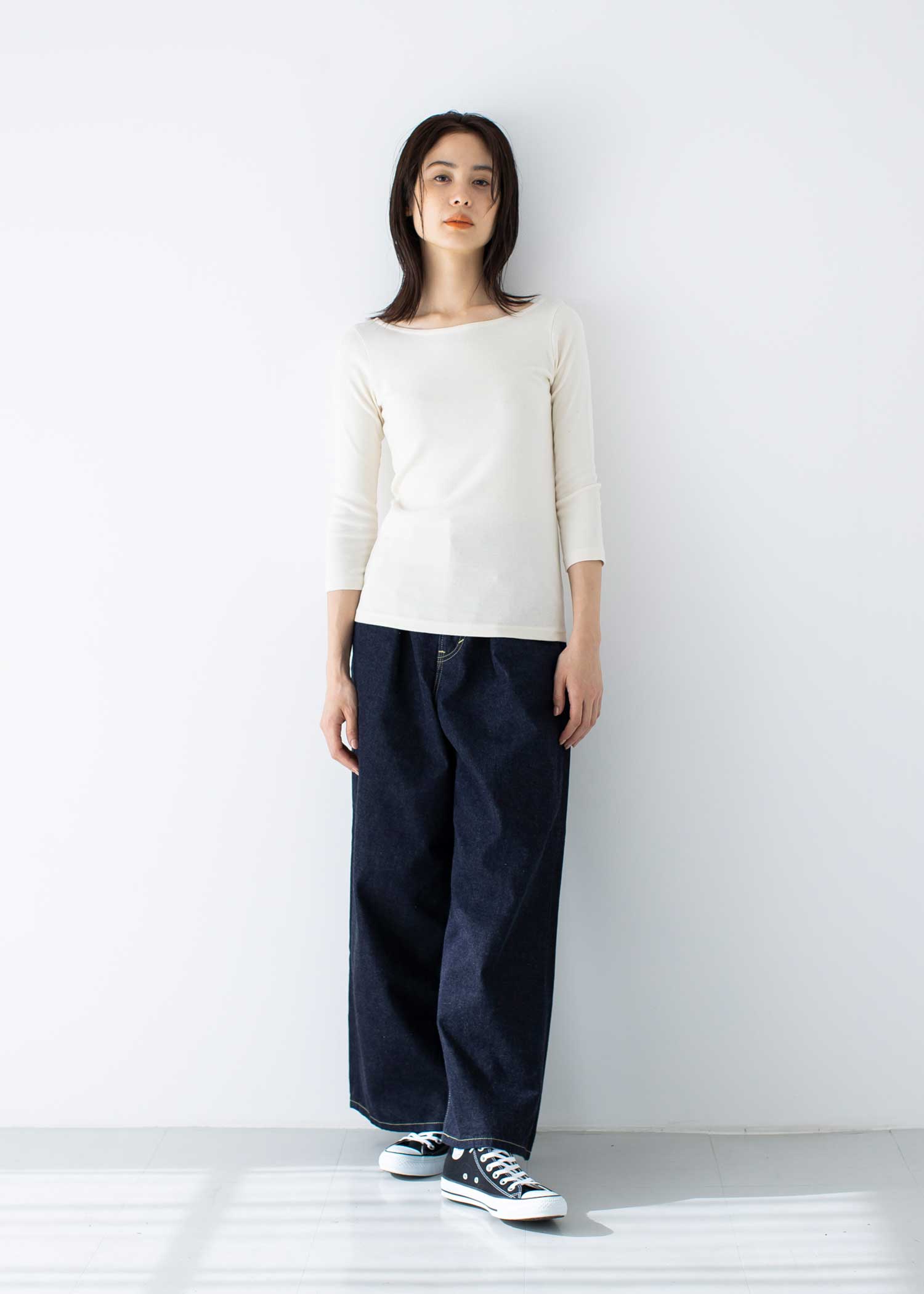 身長：167cm　着用サイズ：M