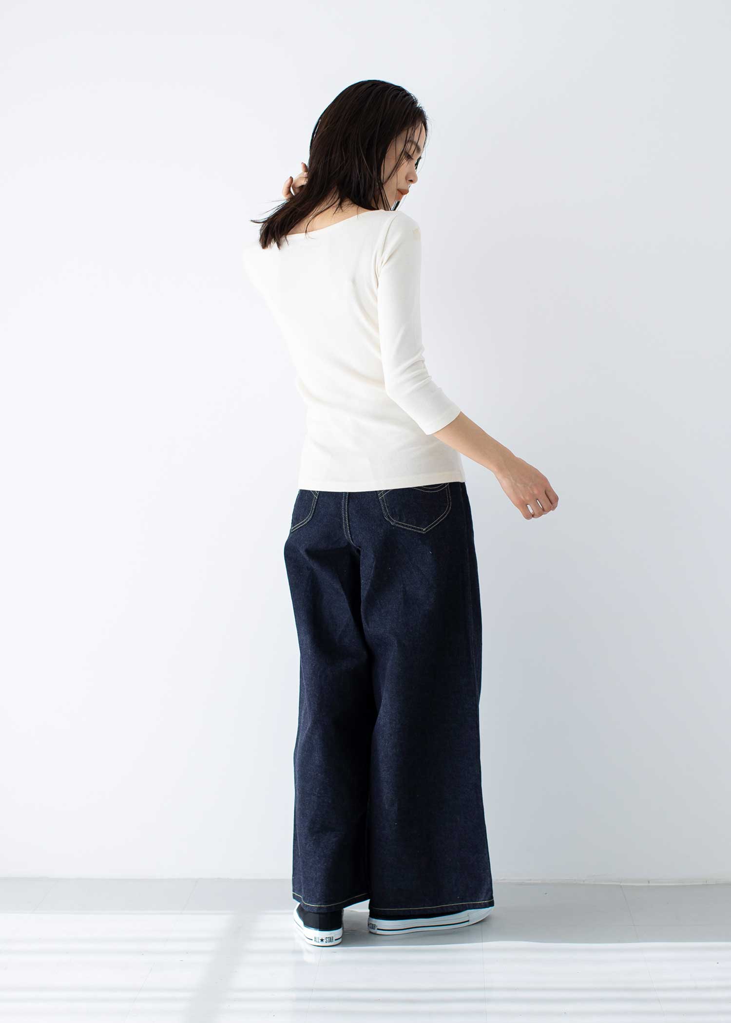 身長：167cm　着用サイズ：M
