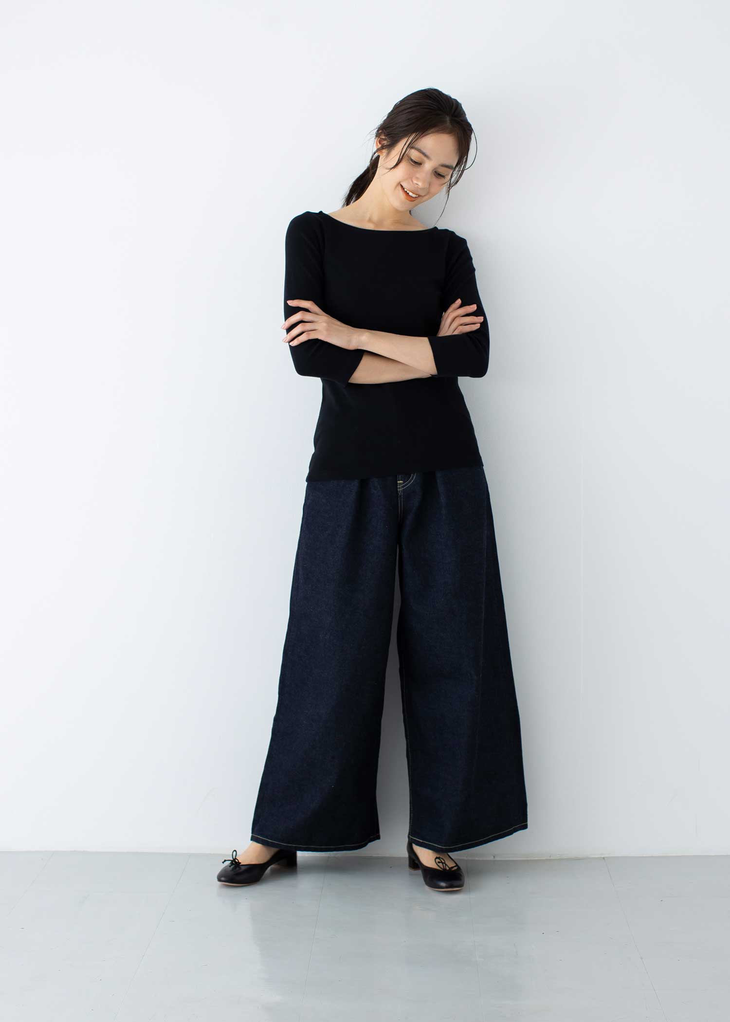身長：167cm　着用サイズ：M