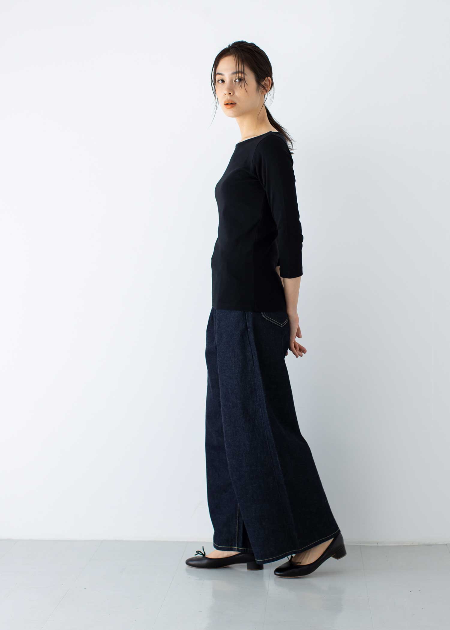 身長：167cm　着用サイズ：M
