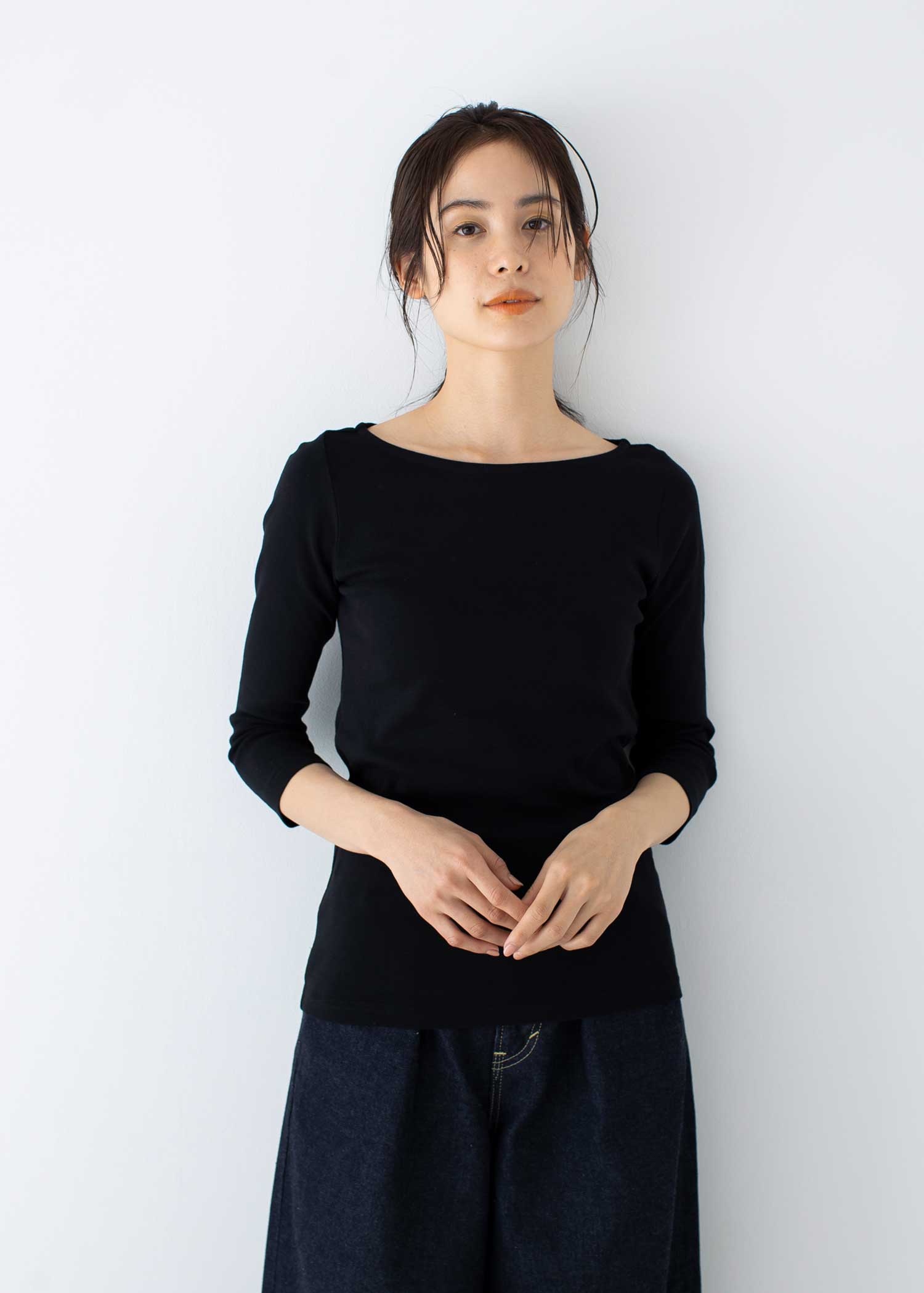 身長：167cm　着用サイズ：M
