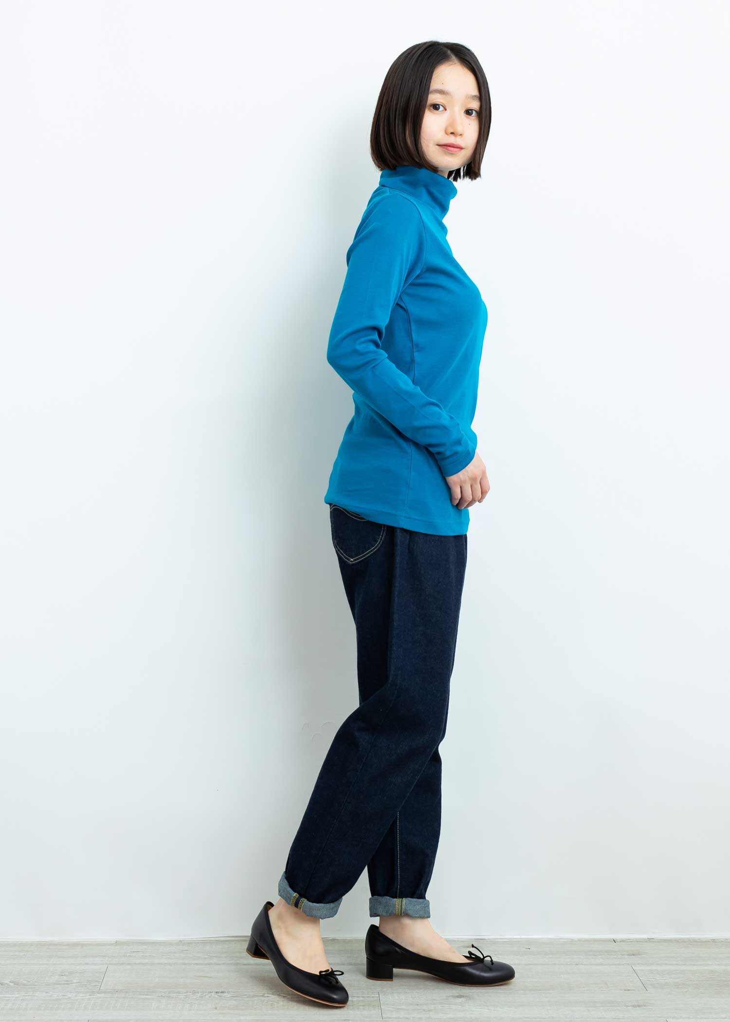 身長：165cm　着用サイズ：M