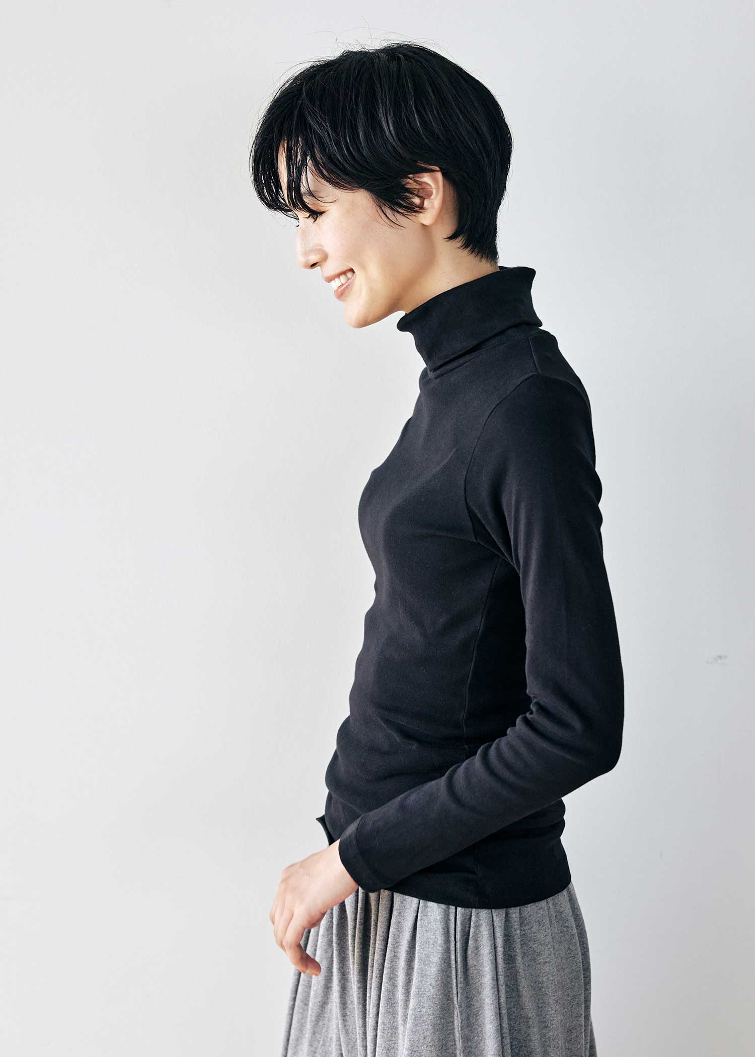 身長：167cm　着用サイズ：M