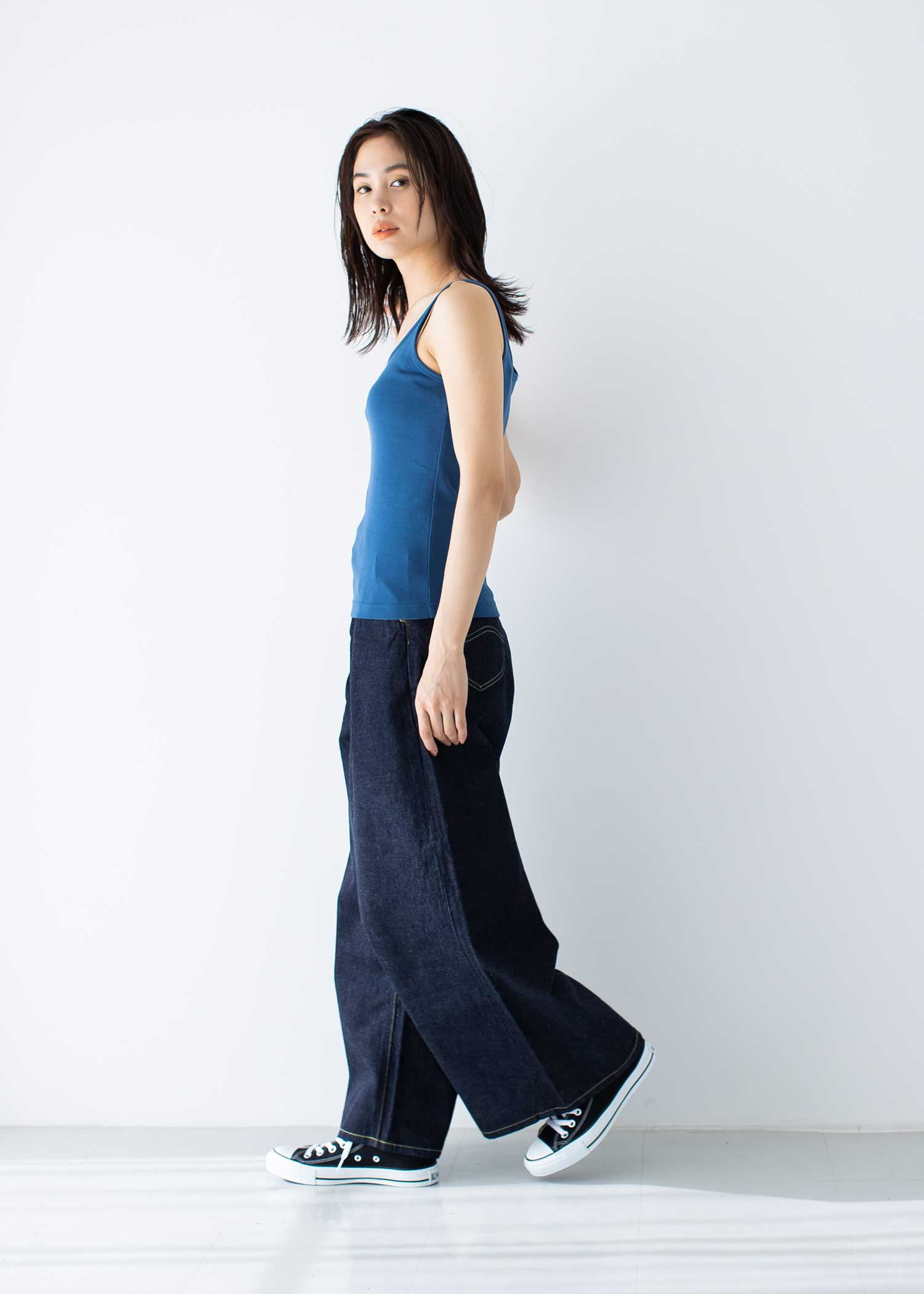 身長：167cm　着用サイズ：M