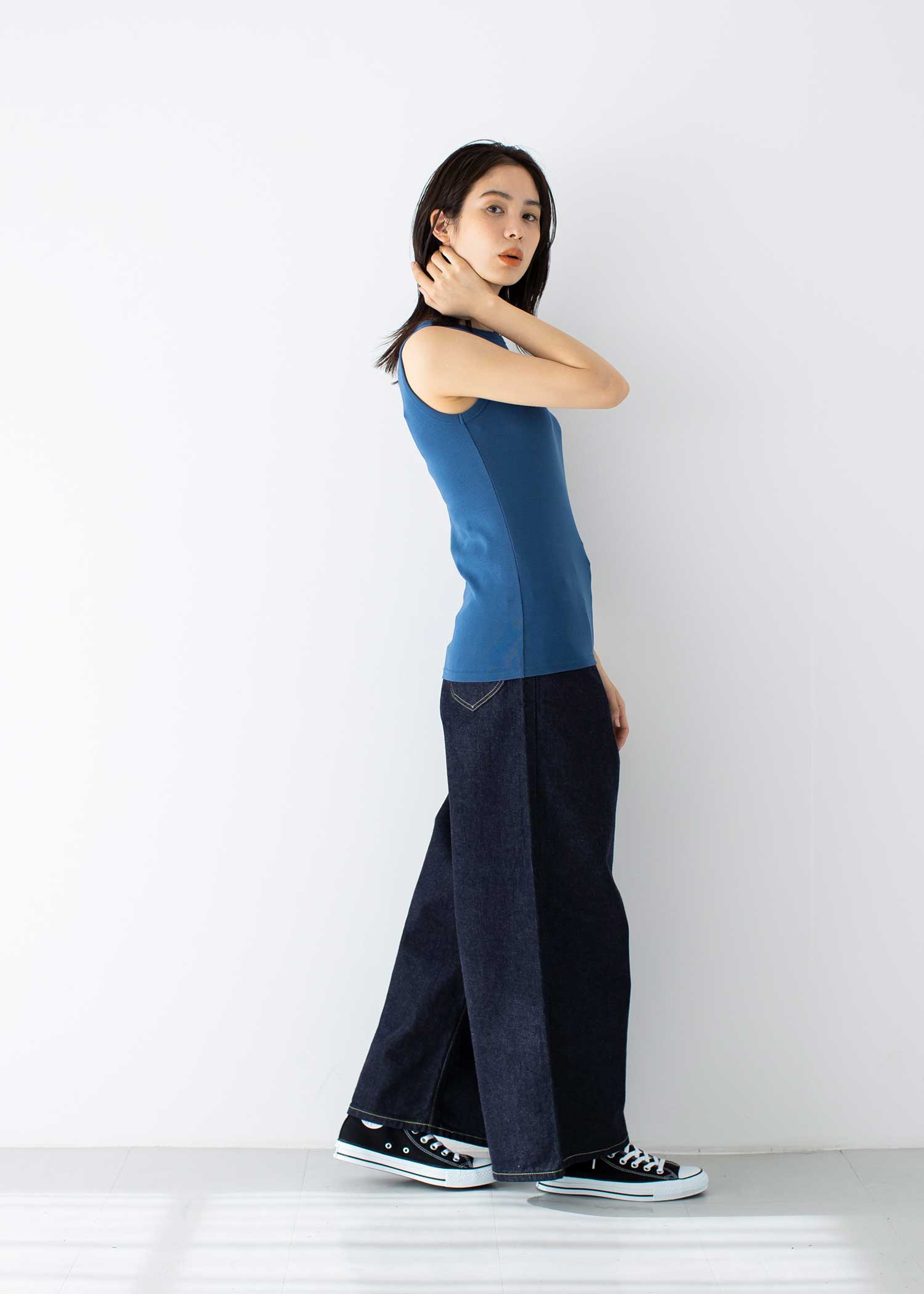 身長：167cm　着用サイズ：M