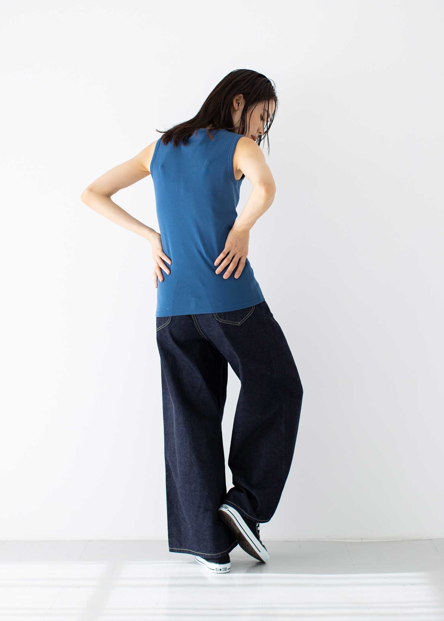 身長：167cm　着用サイズ：M