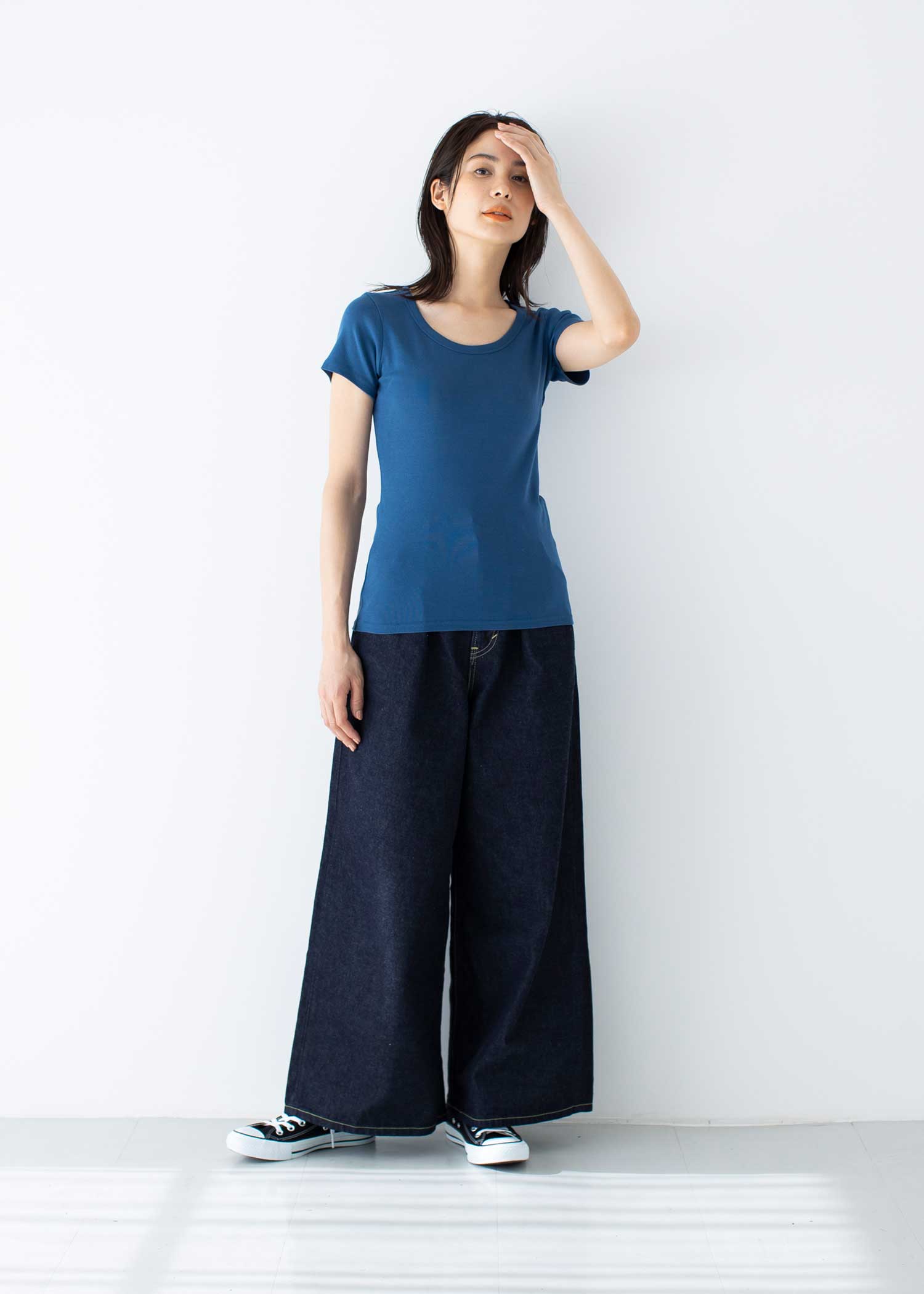身長：167cm　着用サイズ：M