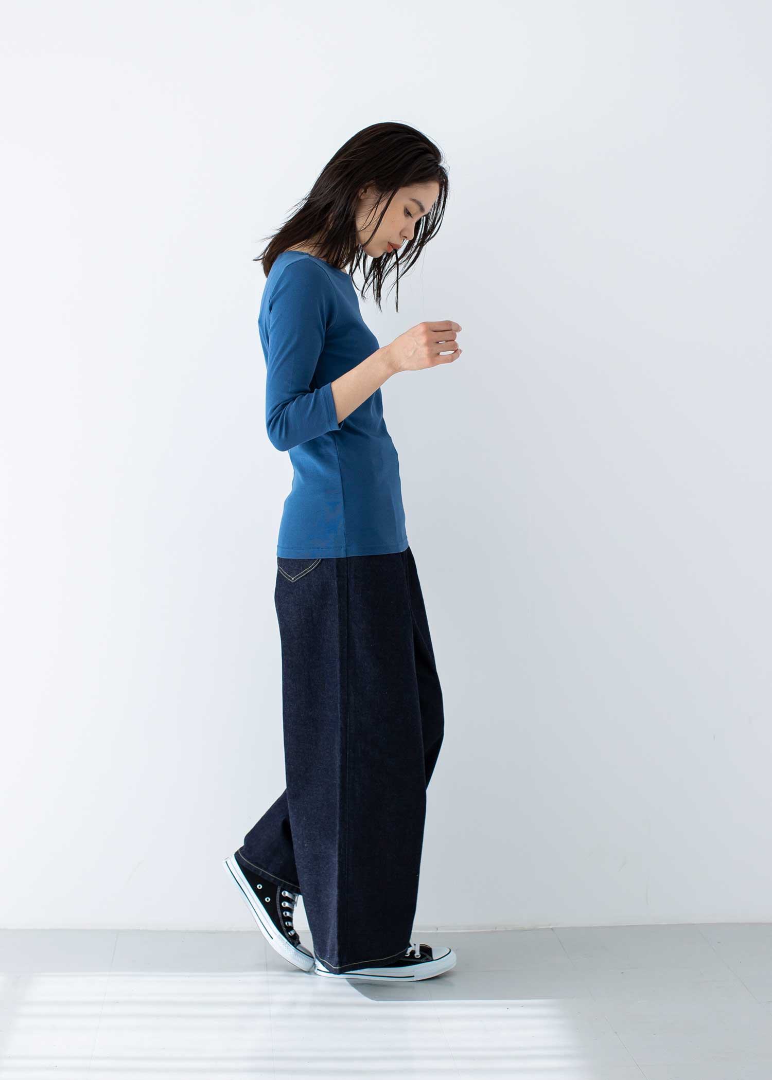 身長：167cm　着用サイズ：M