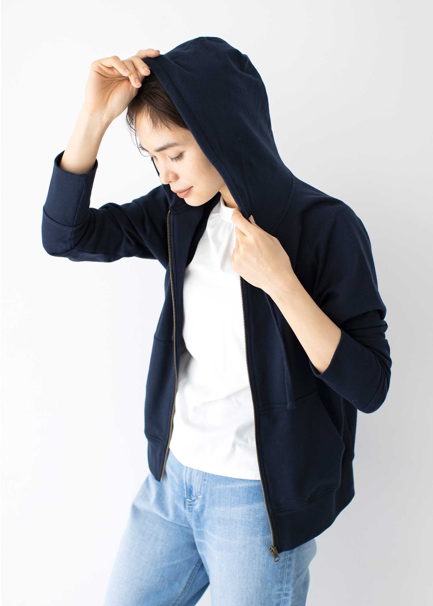 身長：170cm　着用サイズ：M