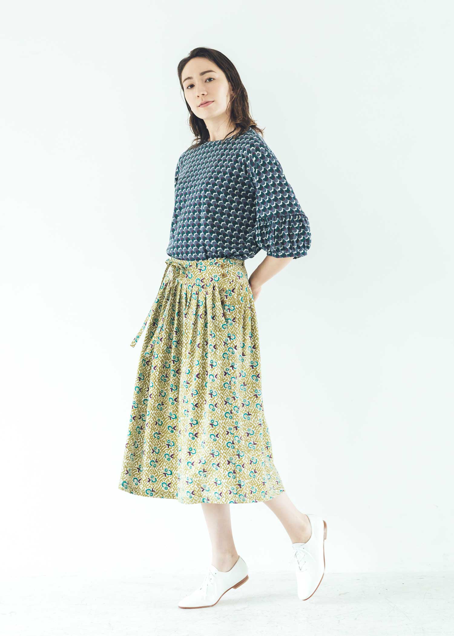 身長：170cm　着用サイズ：M