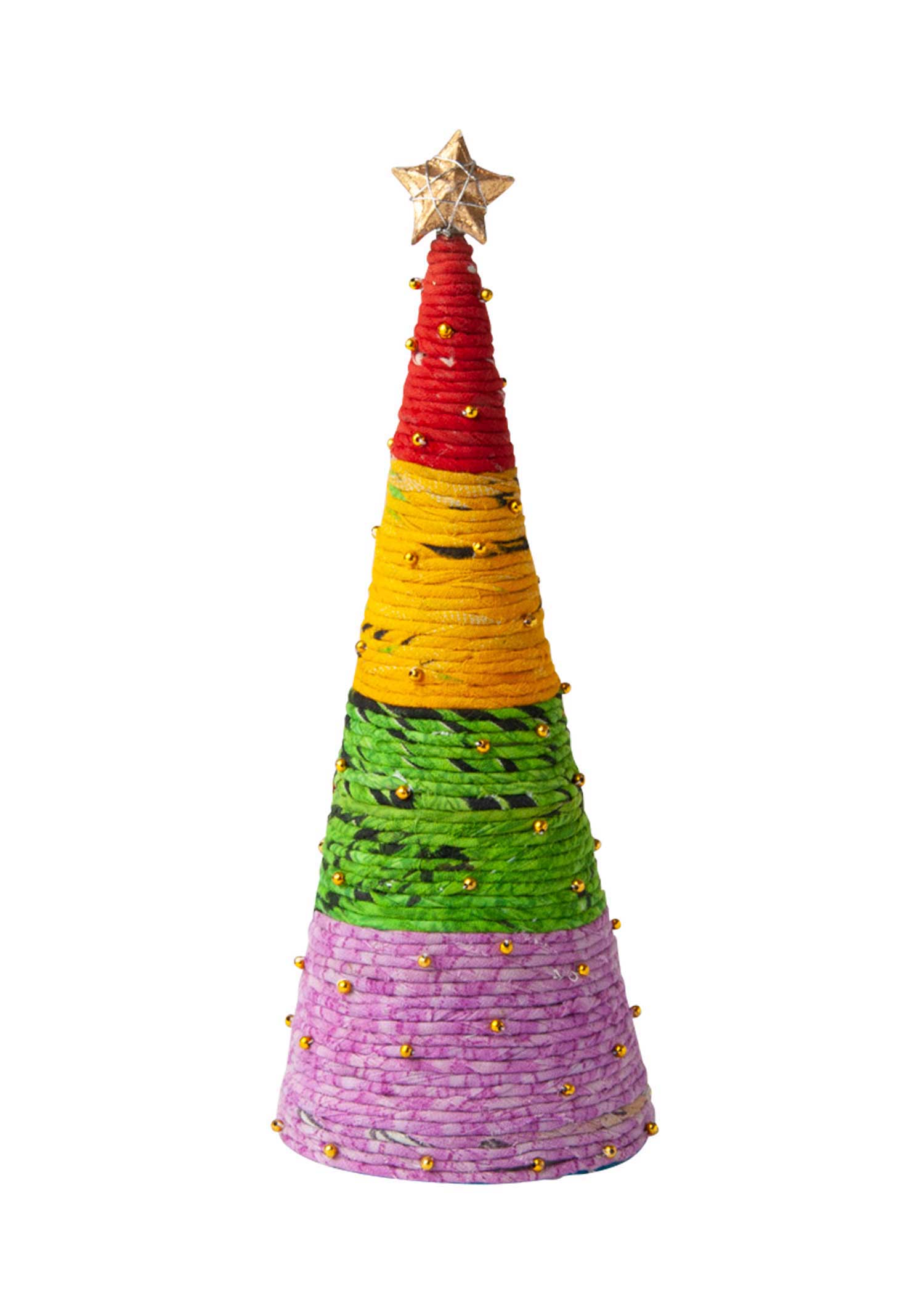 リサイクルサリーのクリスマスツリー（大）