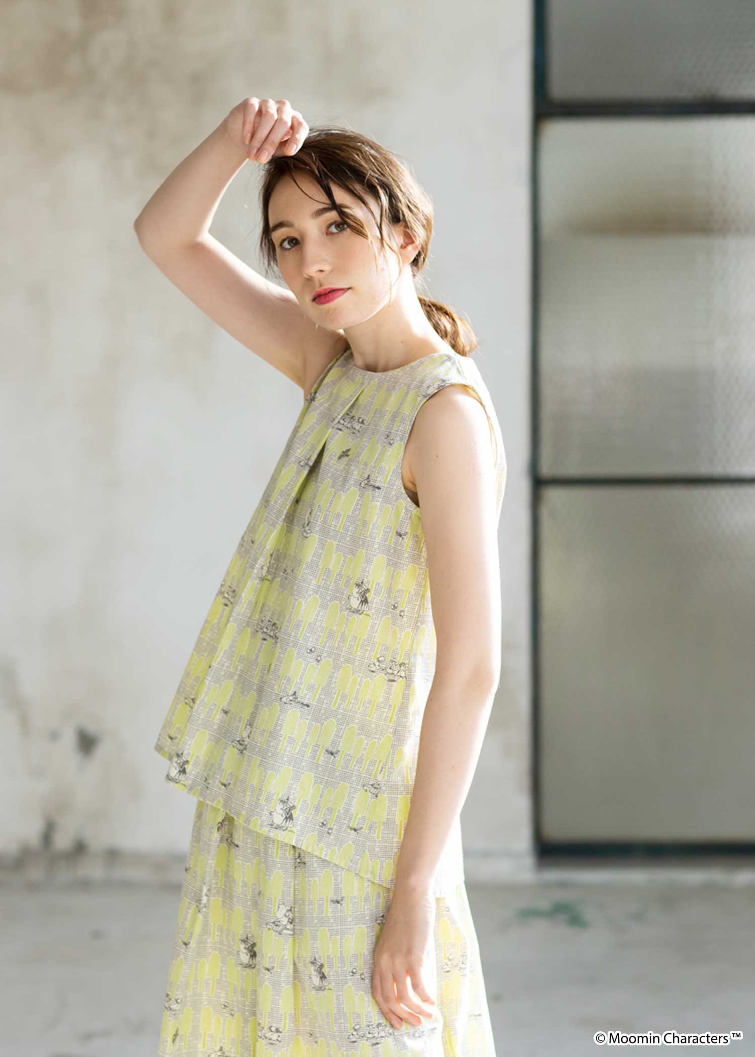 身長：170cm　着用サイズ：M