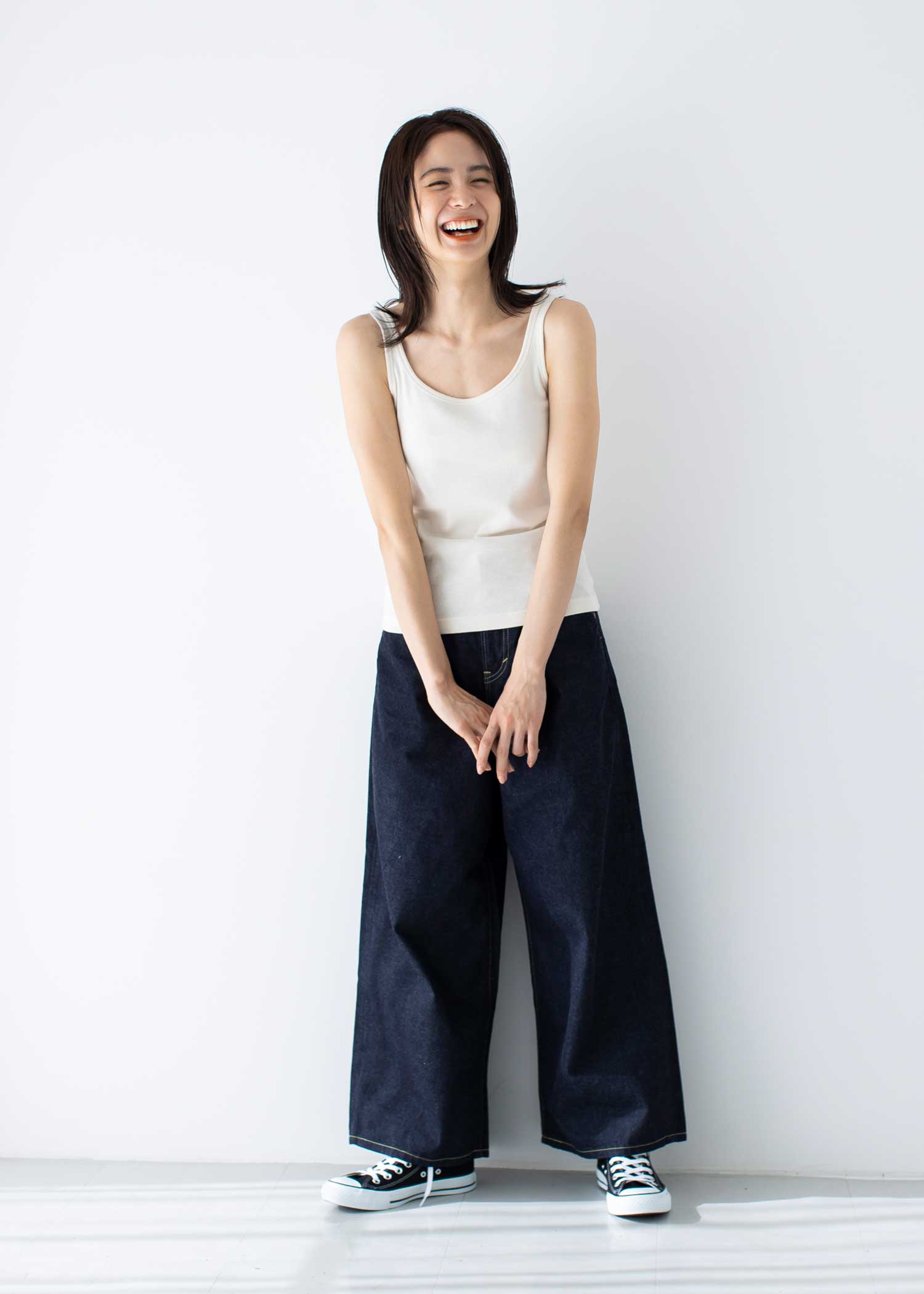 身長：167cm　着用サイズ：M