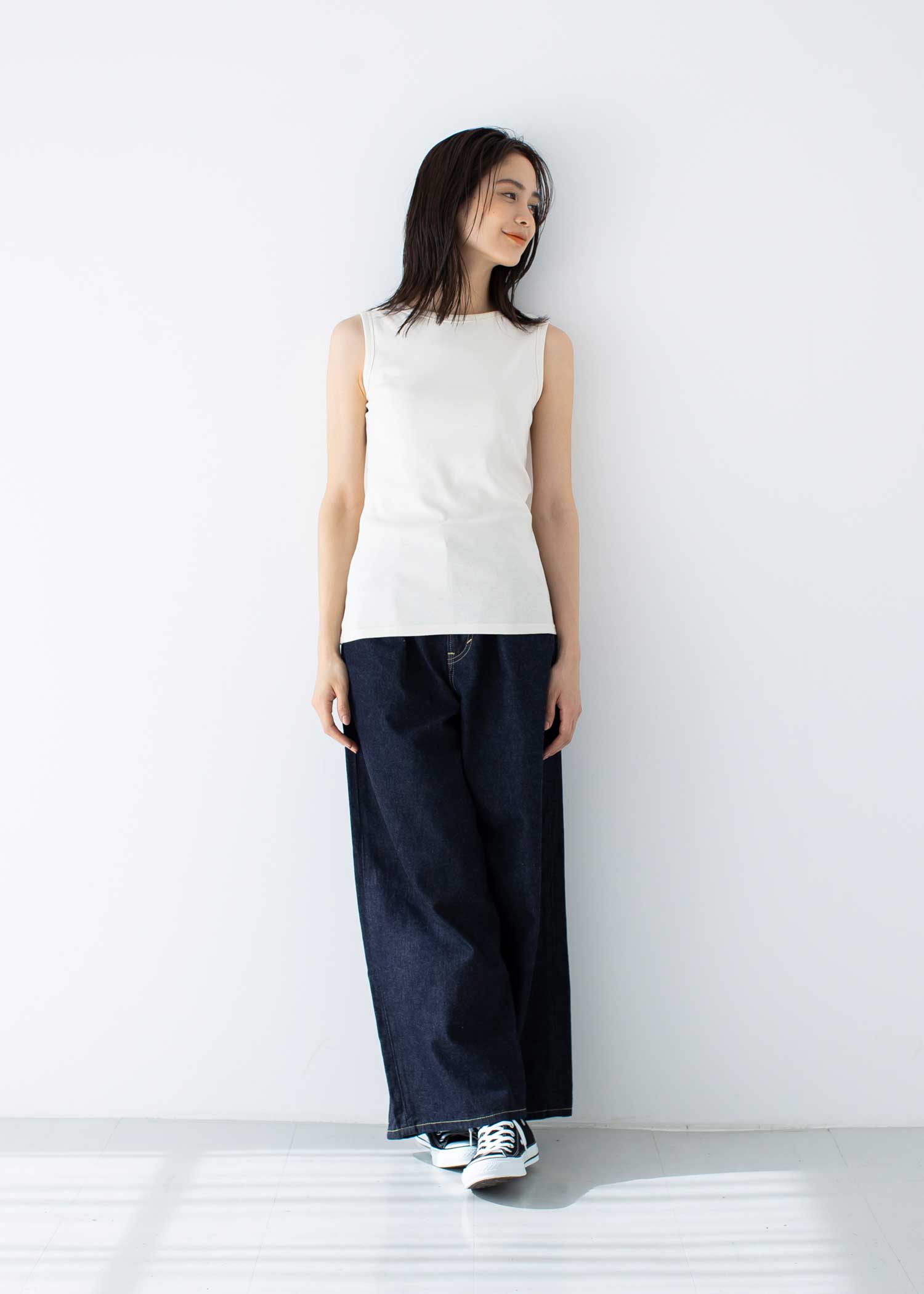 身長：167cm　着用サイズ：M