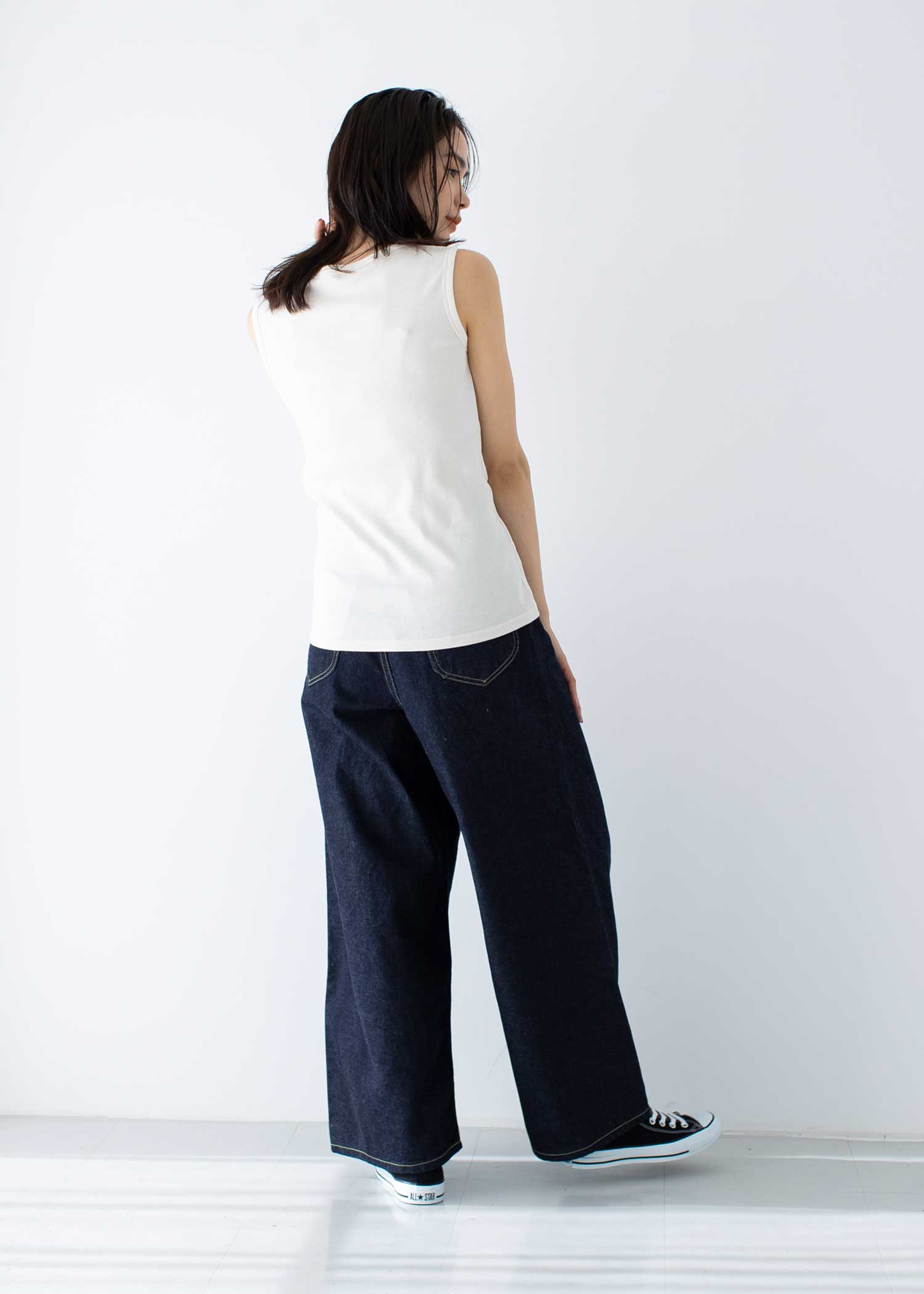 身長：167cm　着用サイズ：M