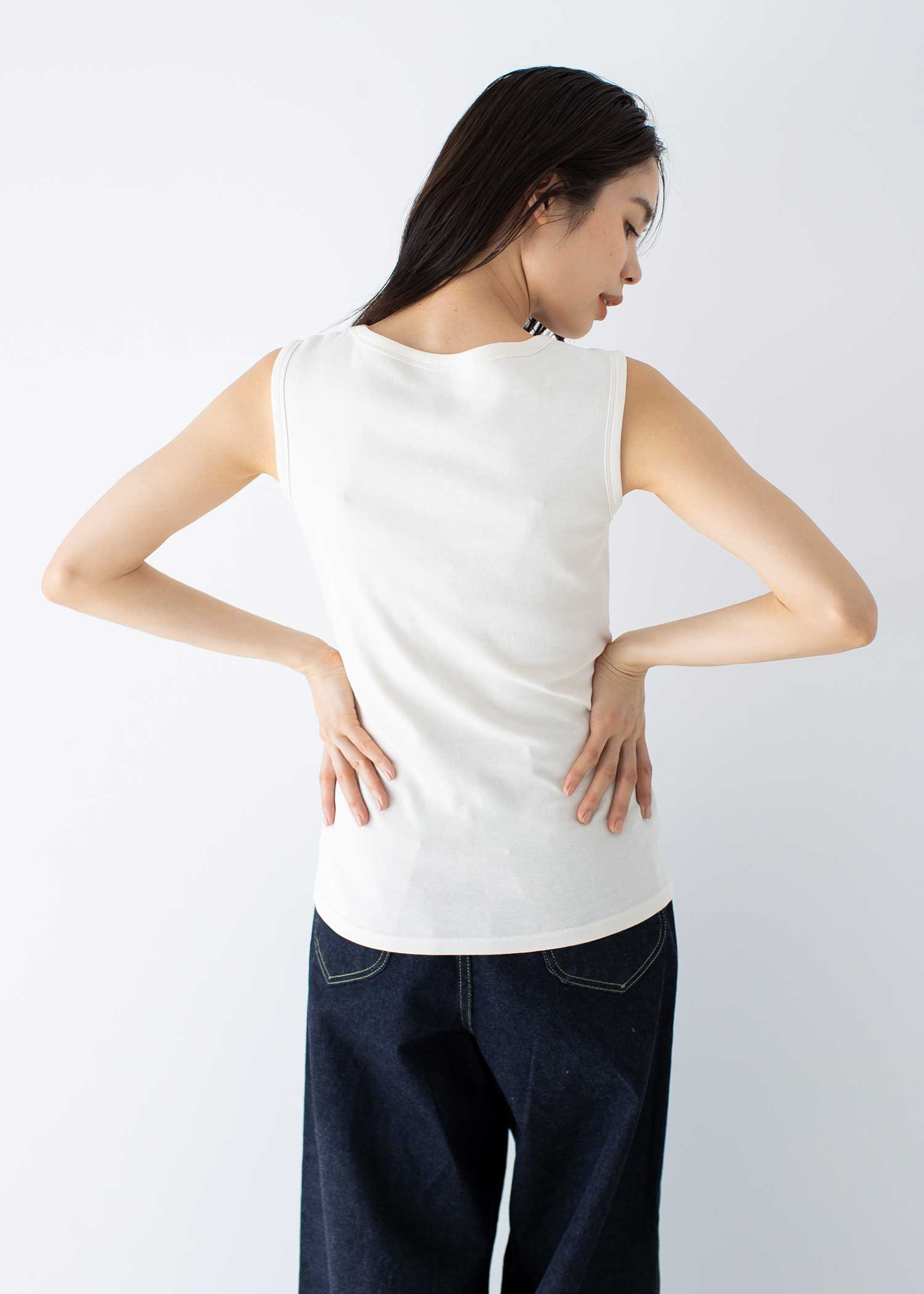 身長：167cm　着用サイズ：M