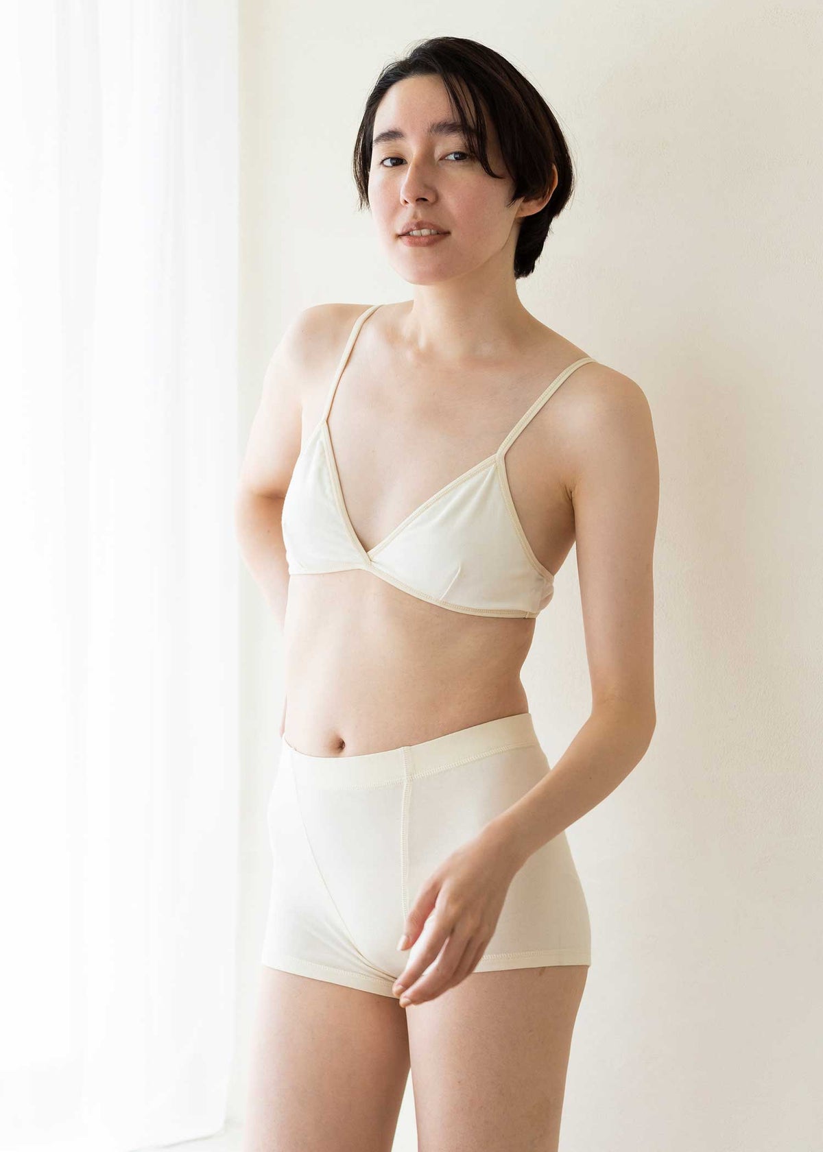 身長：170cm　着用サイズ：M