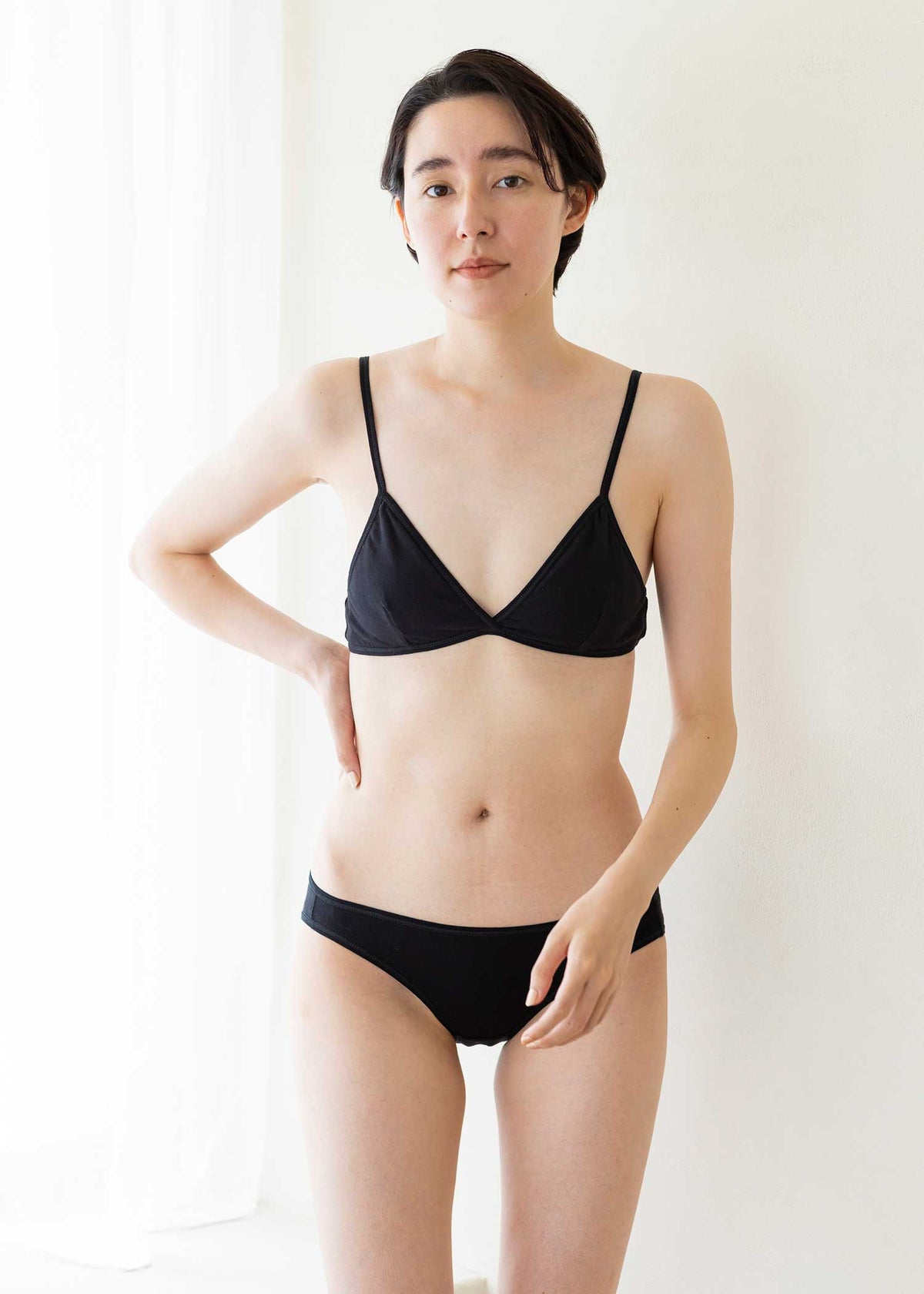 身長：170cm　着用サイズ：M