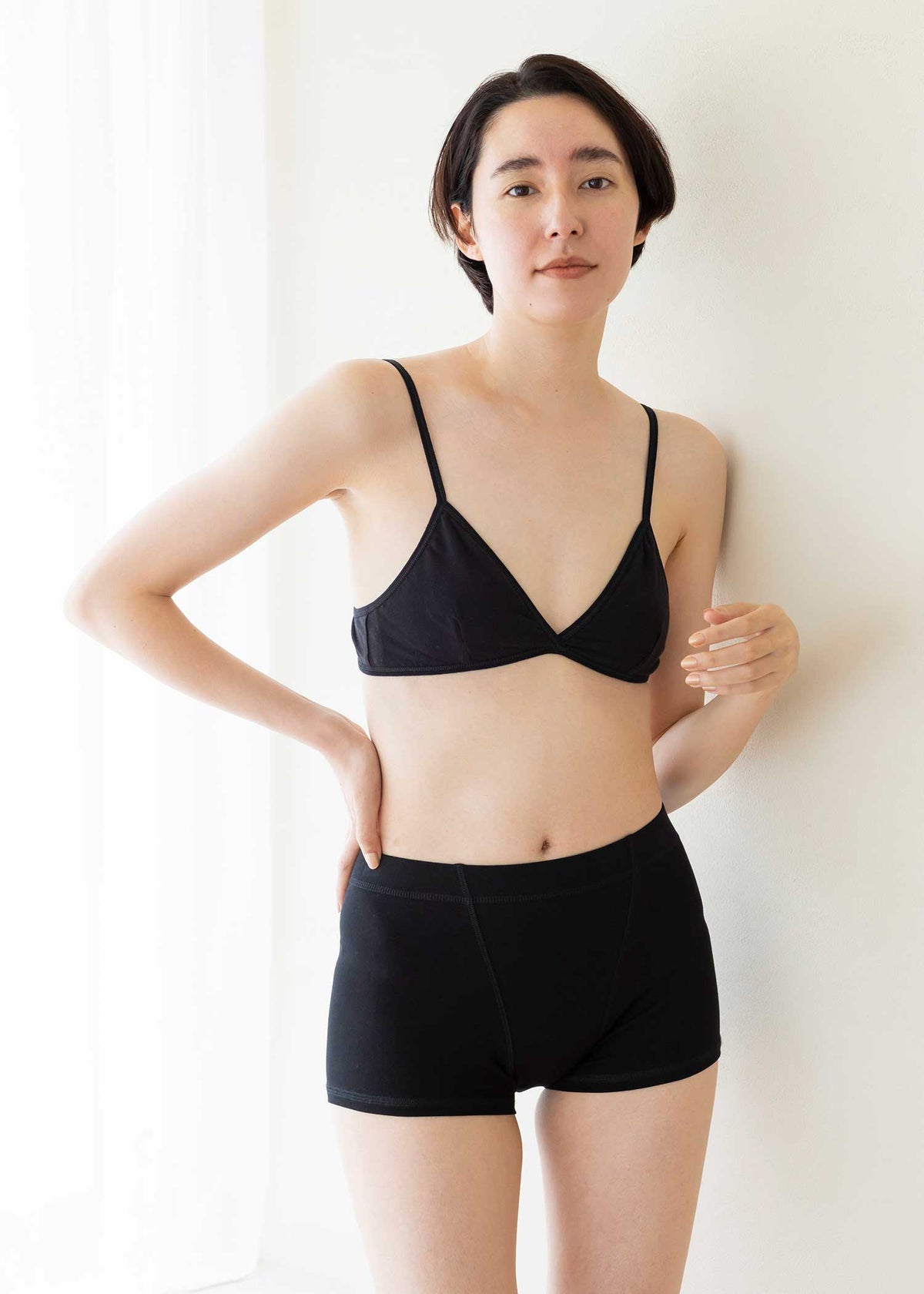 身長：170cm　着用サイズ：M