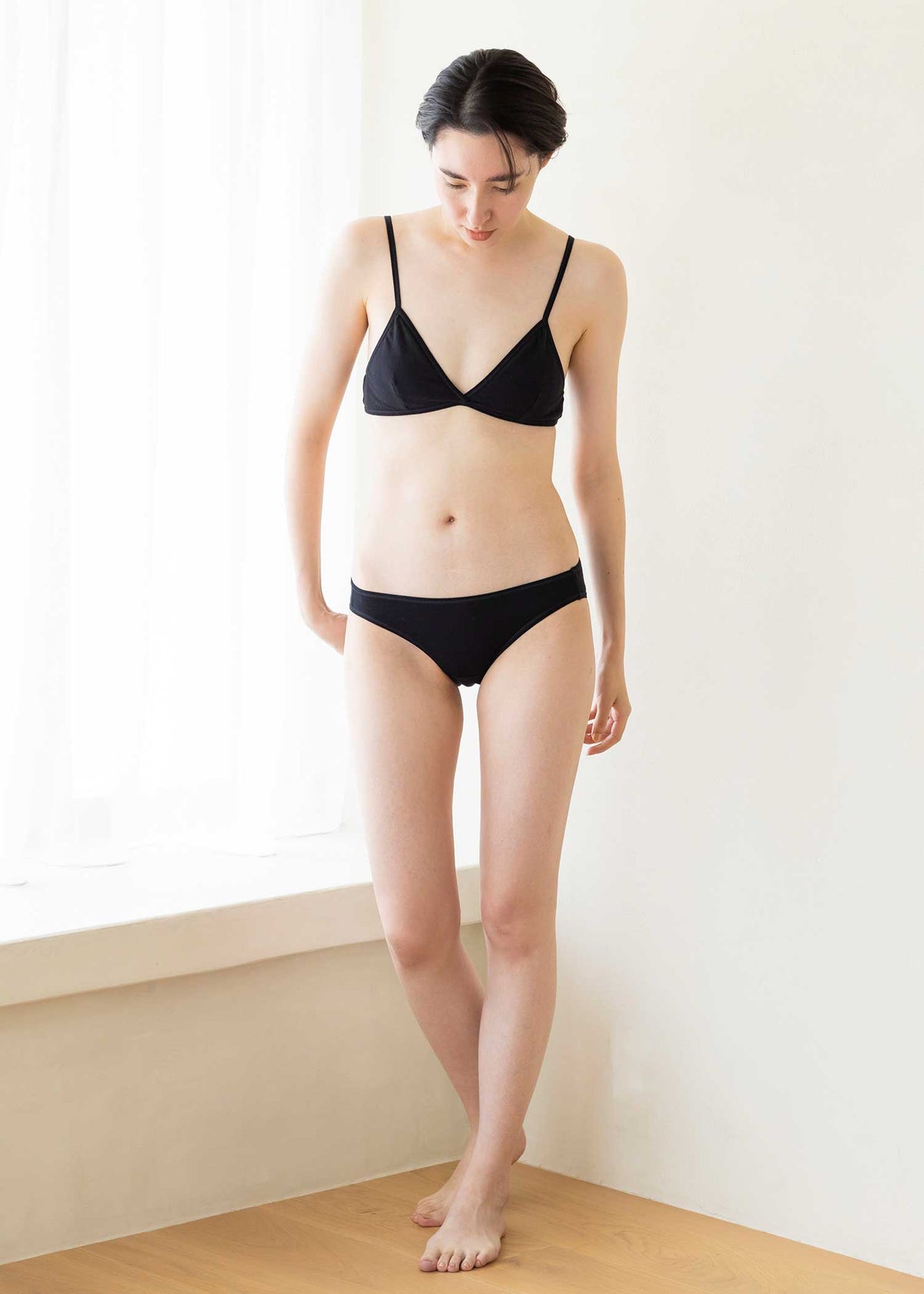 身長：170cm　着用サイズ：M