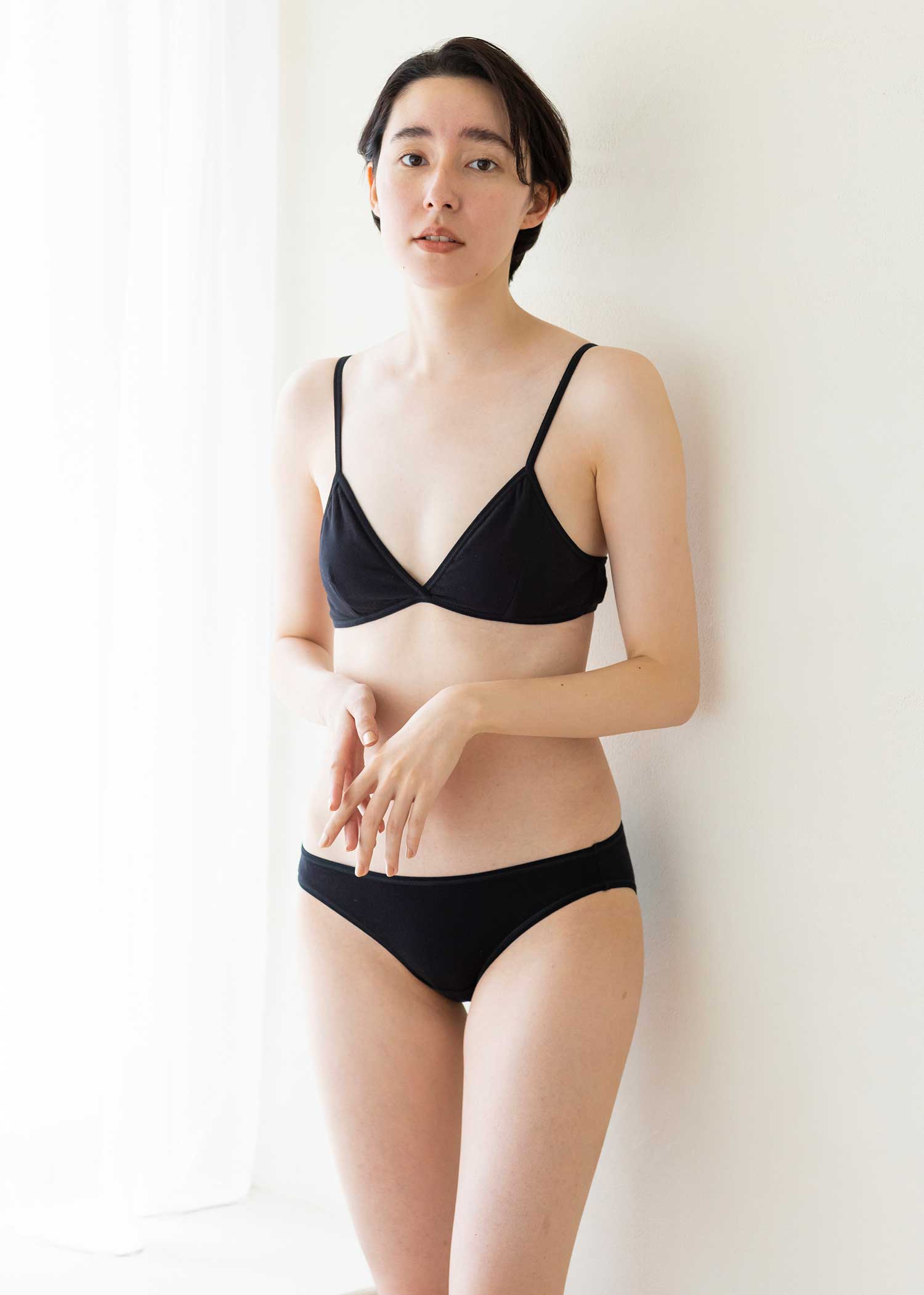 身長：170cm　着用サイズ：M