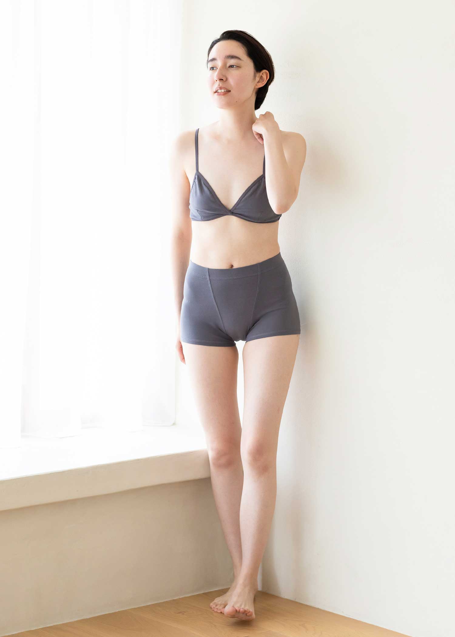 身長：170cm　着用サイズ：M