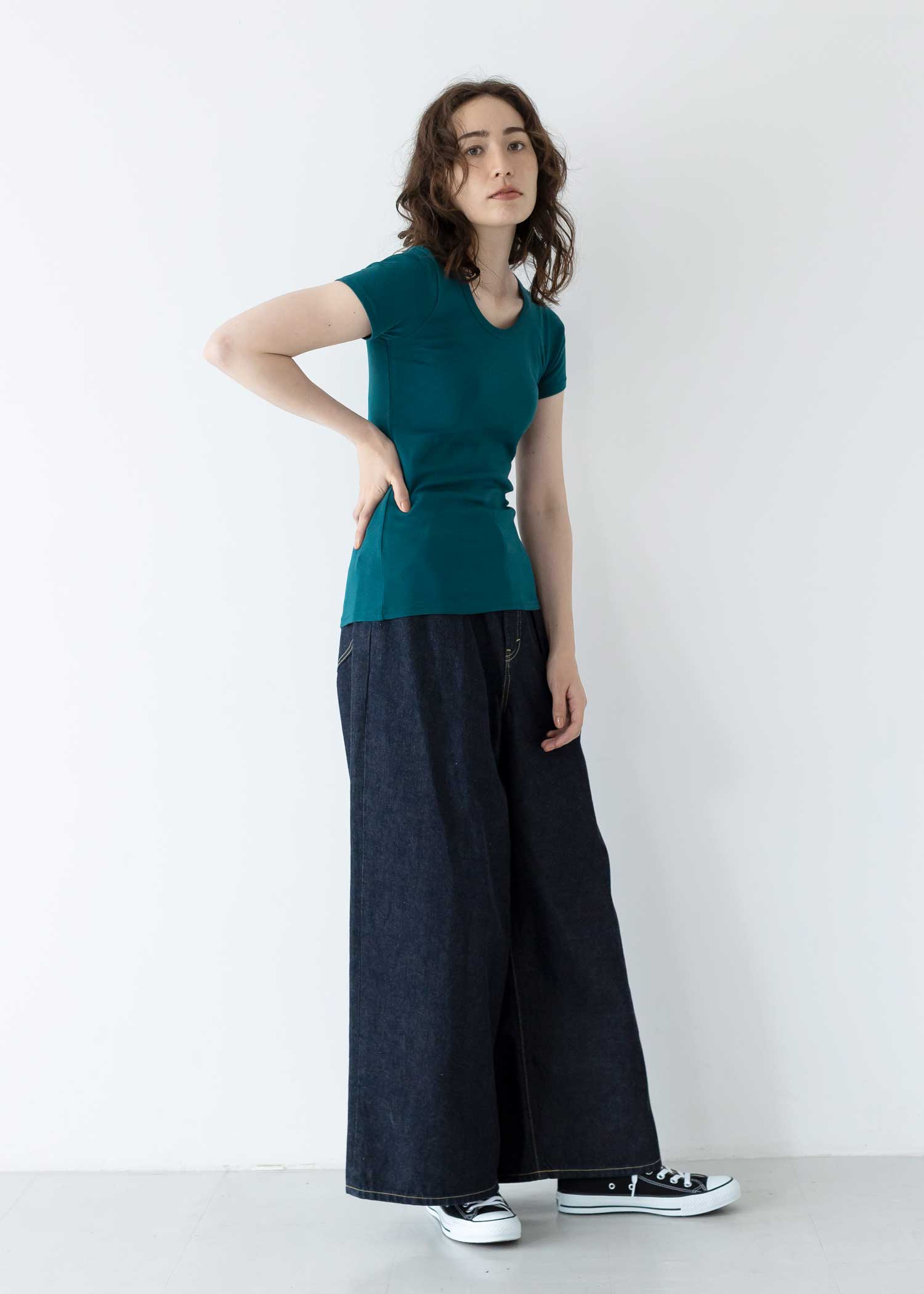 身長：170cm　着用サイズ：M