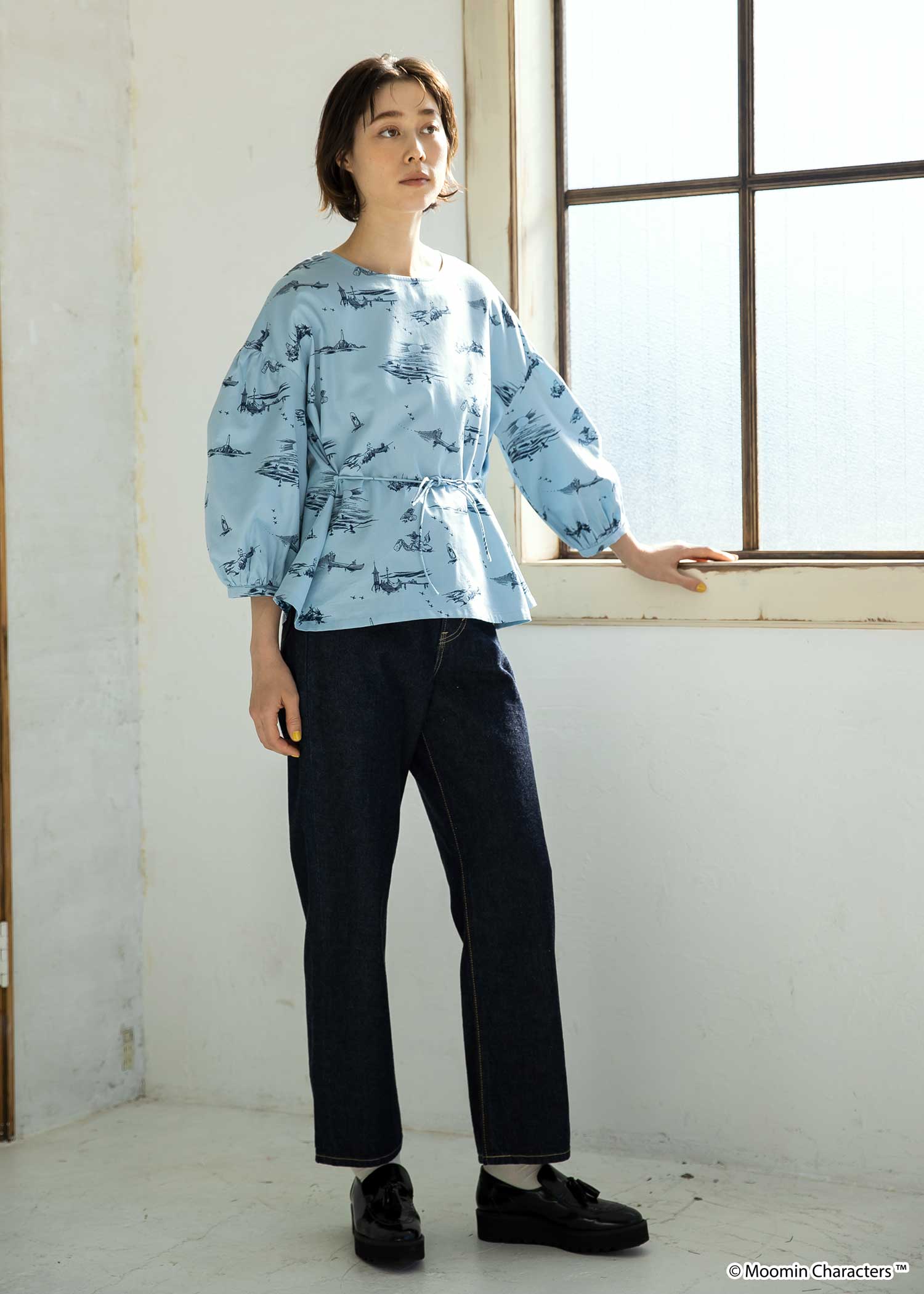 身長：170cm　着用サイズ：M