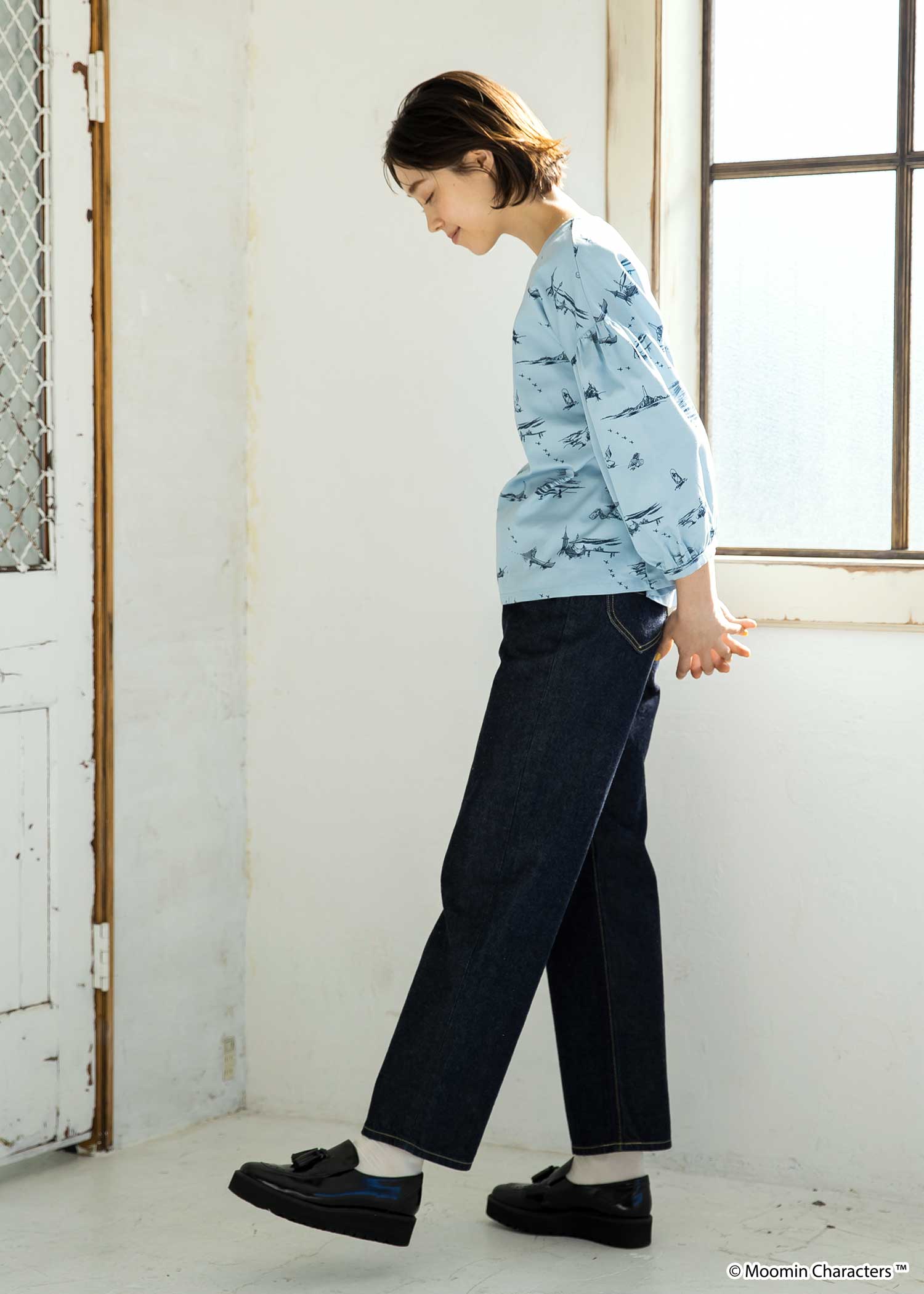 身長：170cm　着用サイズ：M