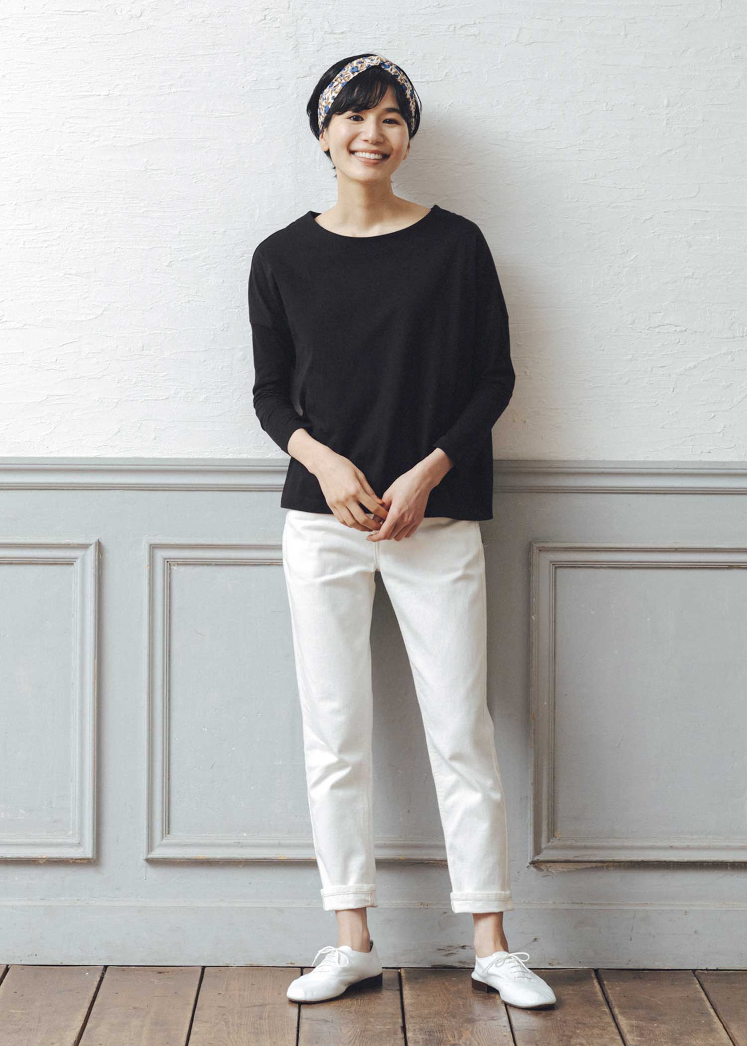 身長：169cm　着用サイズ：M