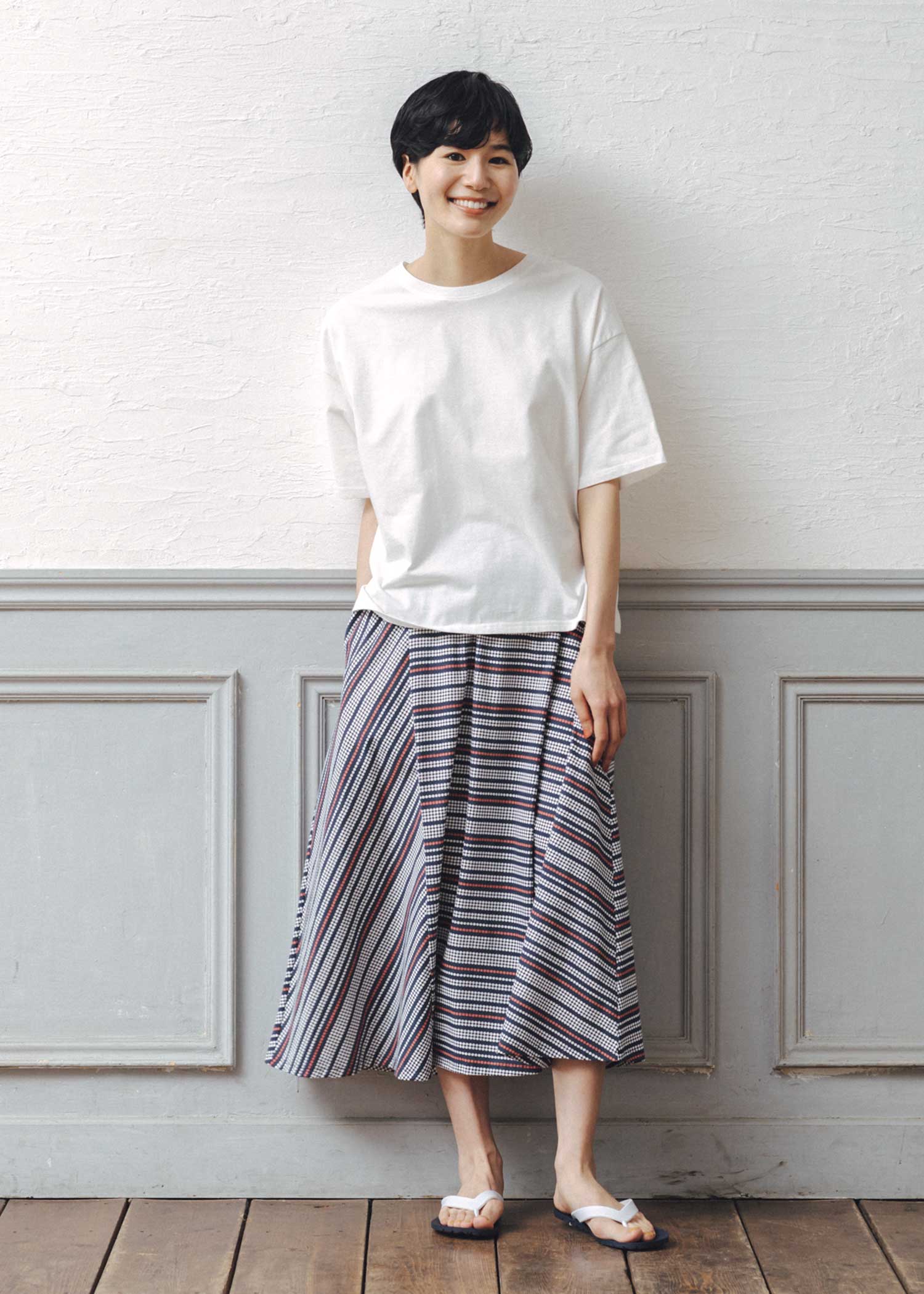身長：169cm　着用サイズ：M