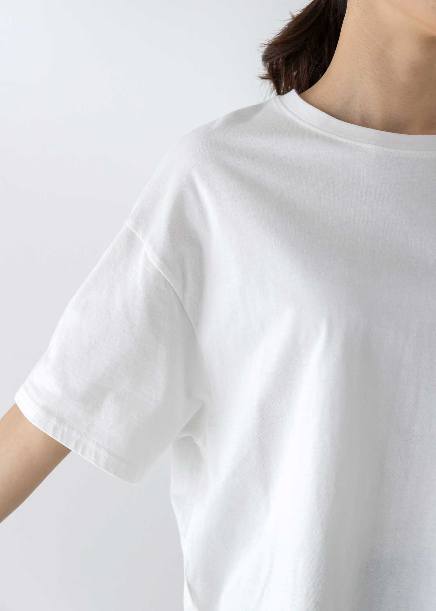 オーガニックコットンリラックスビッグＴシャツ
